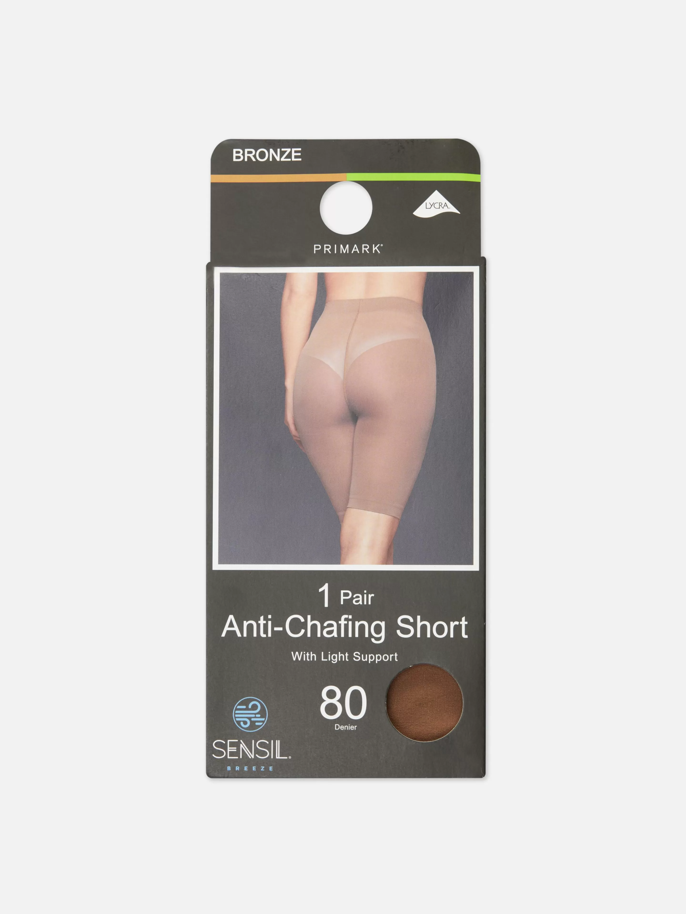 Primark Strumpfhosen | Anti-Scheuer-Shorts, 80 Den Bronzefarben