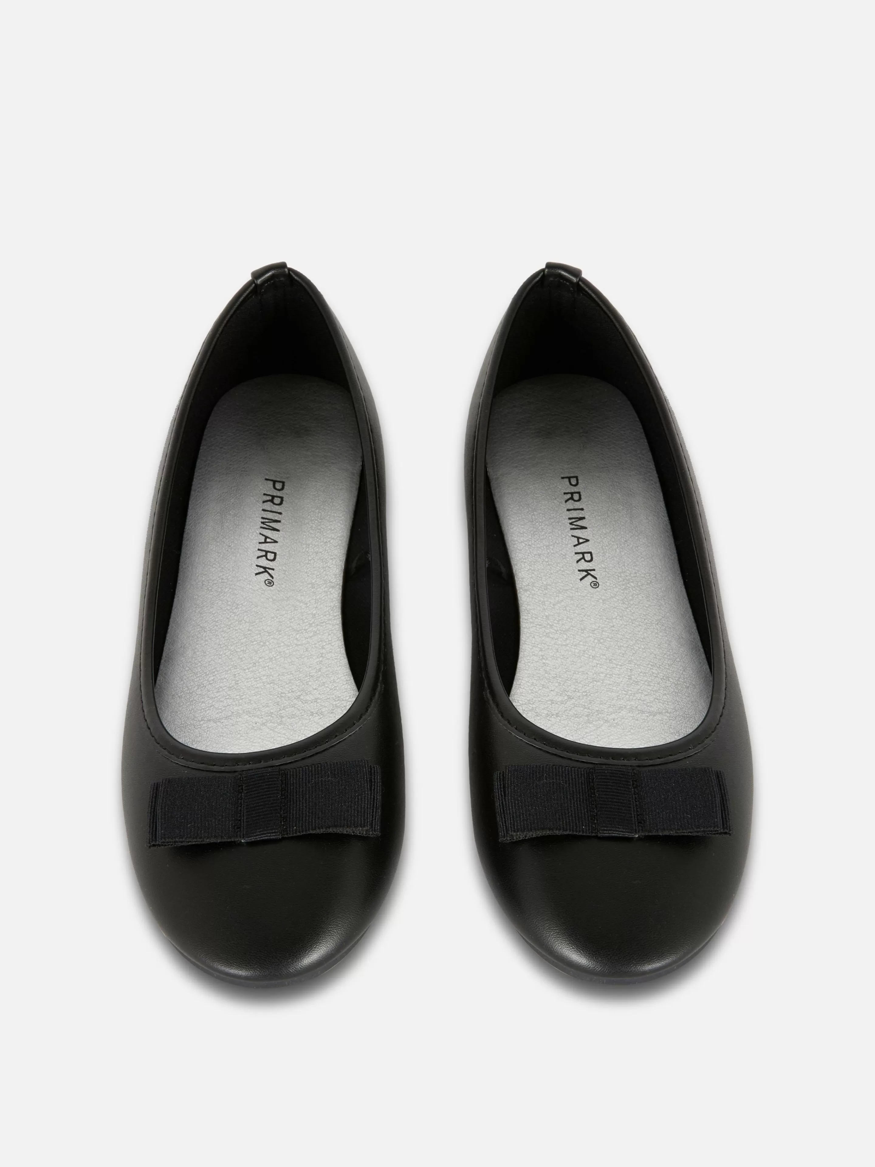 Primark Flache Schuhe | Ballerinas Mit Zierschleife Schwarz