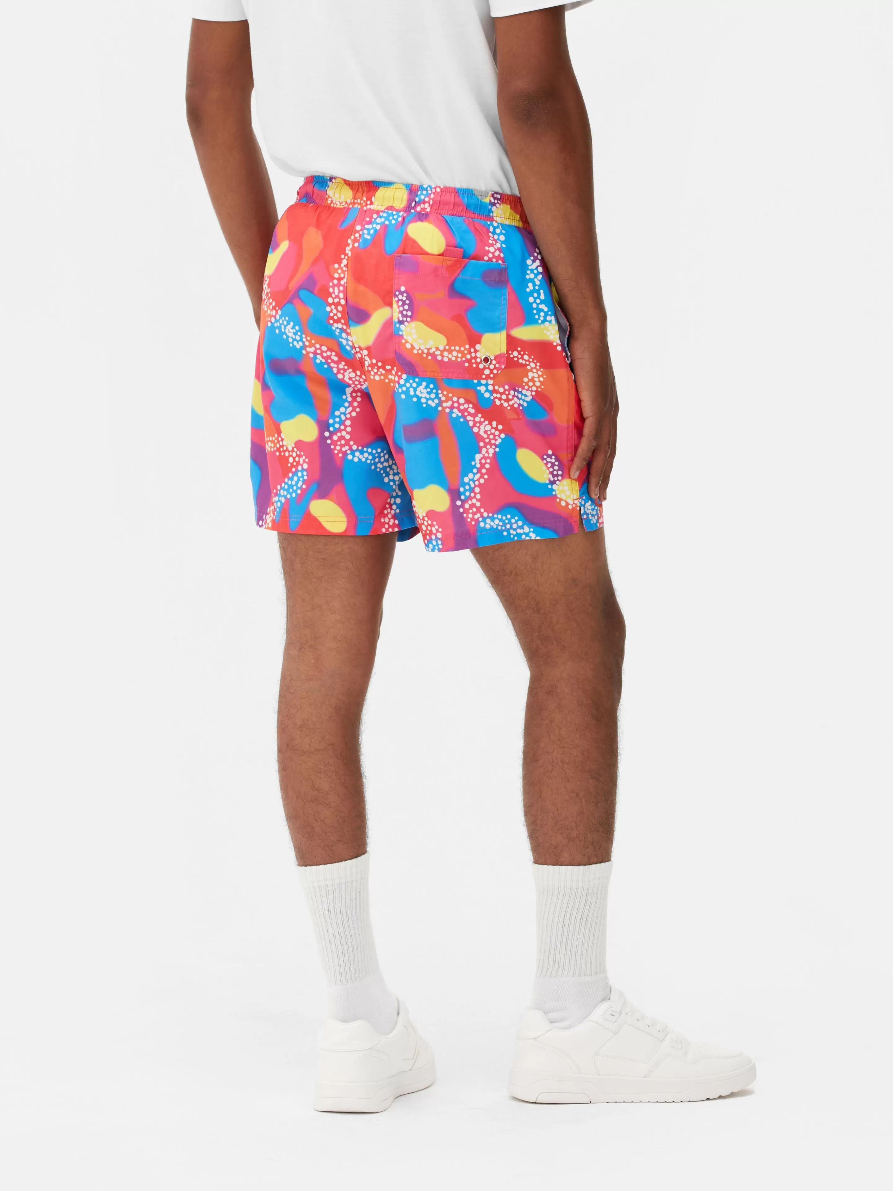 Primark Bademode Und Strandbekleidung | „Barbie: Der Film“ Ken Badeshorts In Neonfarben Multi