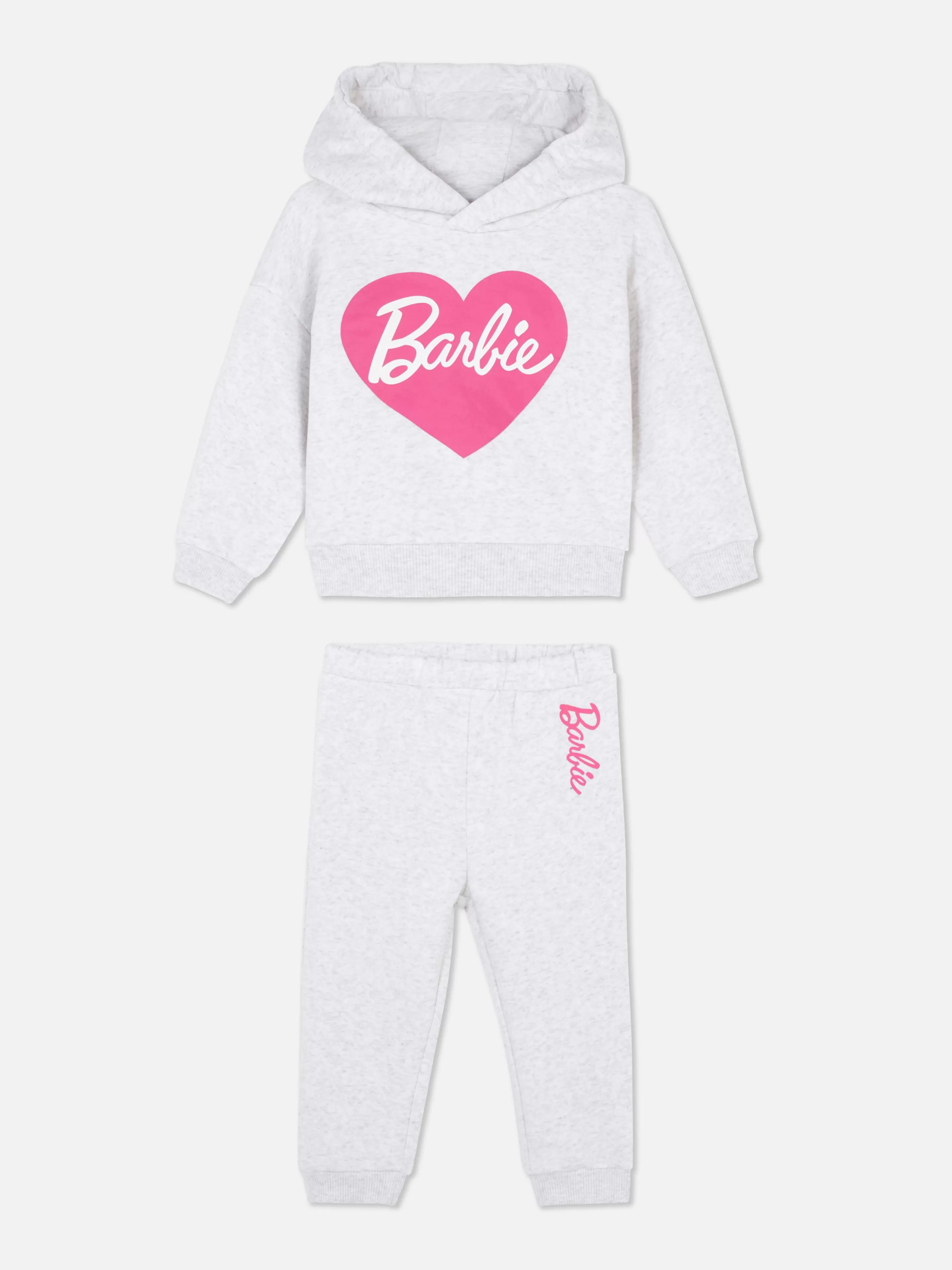 Primark Sets Und Outfits | „Barbie“ Kombi-Set Aus Hoodie Und Jogginghose Grau