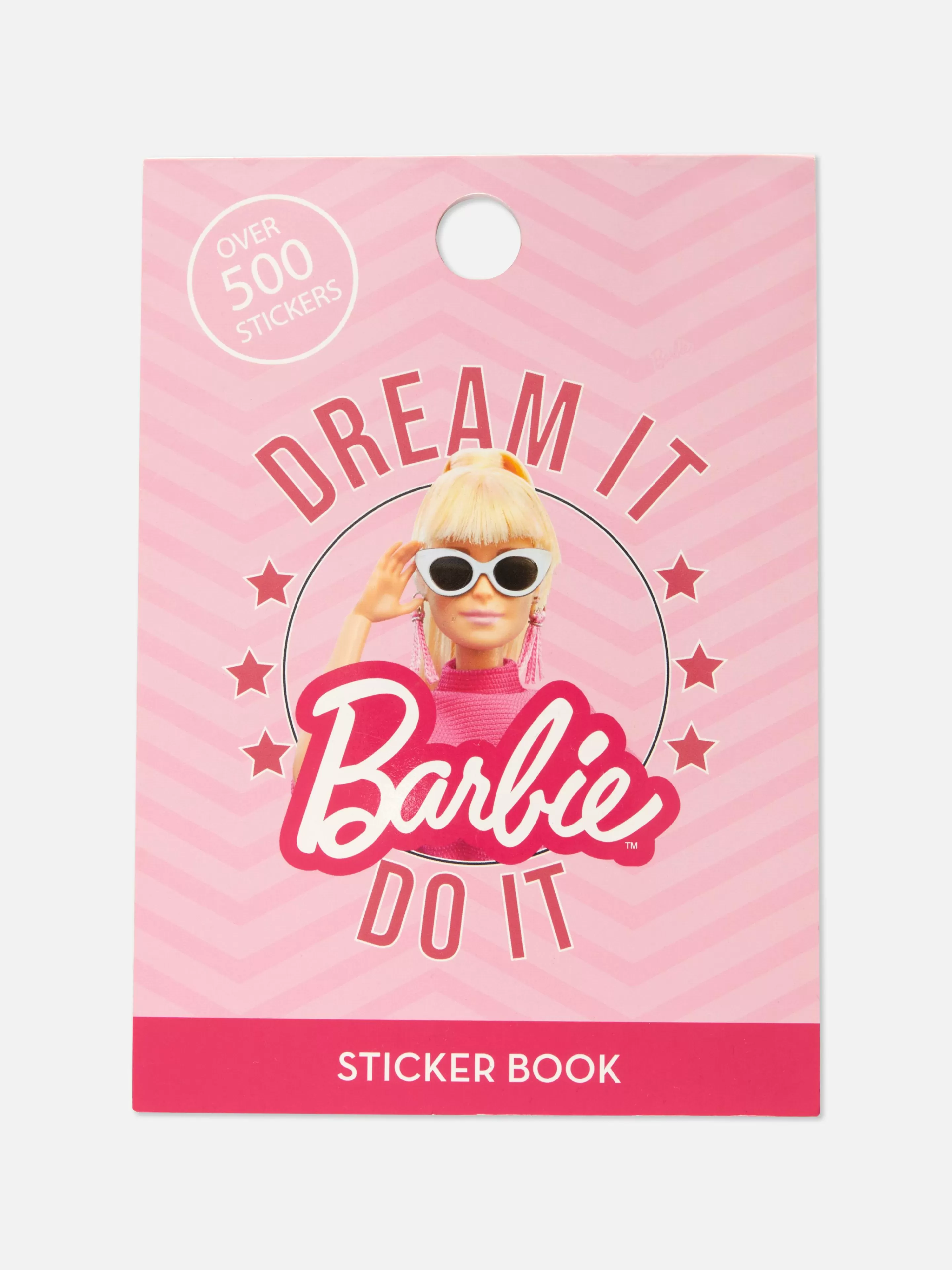 Primark Basteln Und Handarbeiten | „Barbie“ Stickerheft Rosa