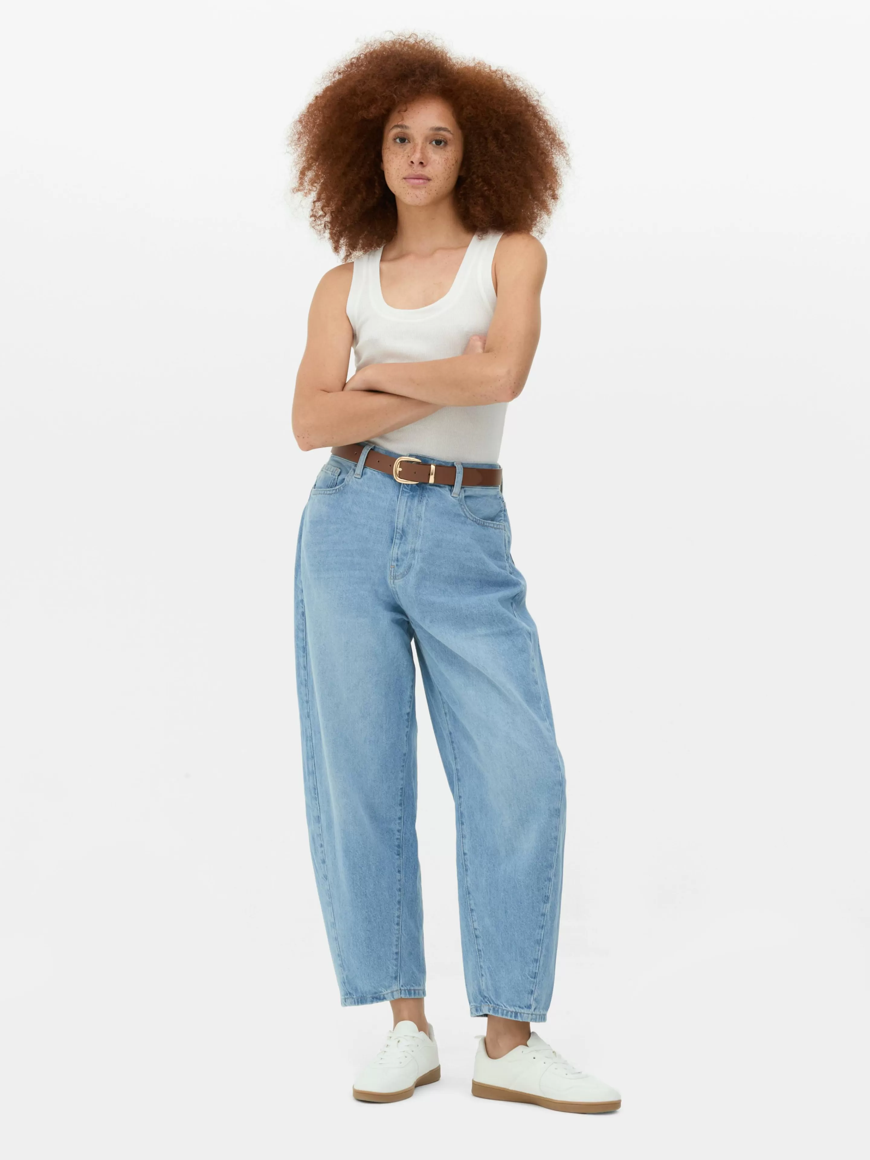 Primark Denim | Jeans | Barrel-Denim-Jeans Hellblau