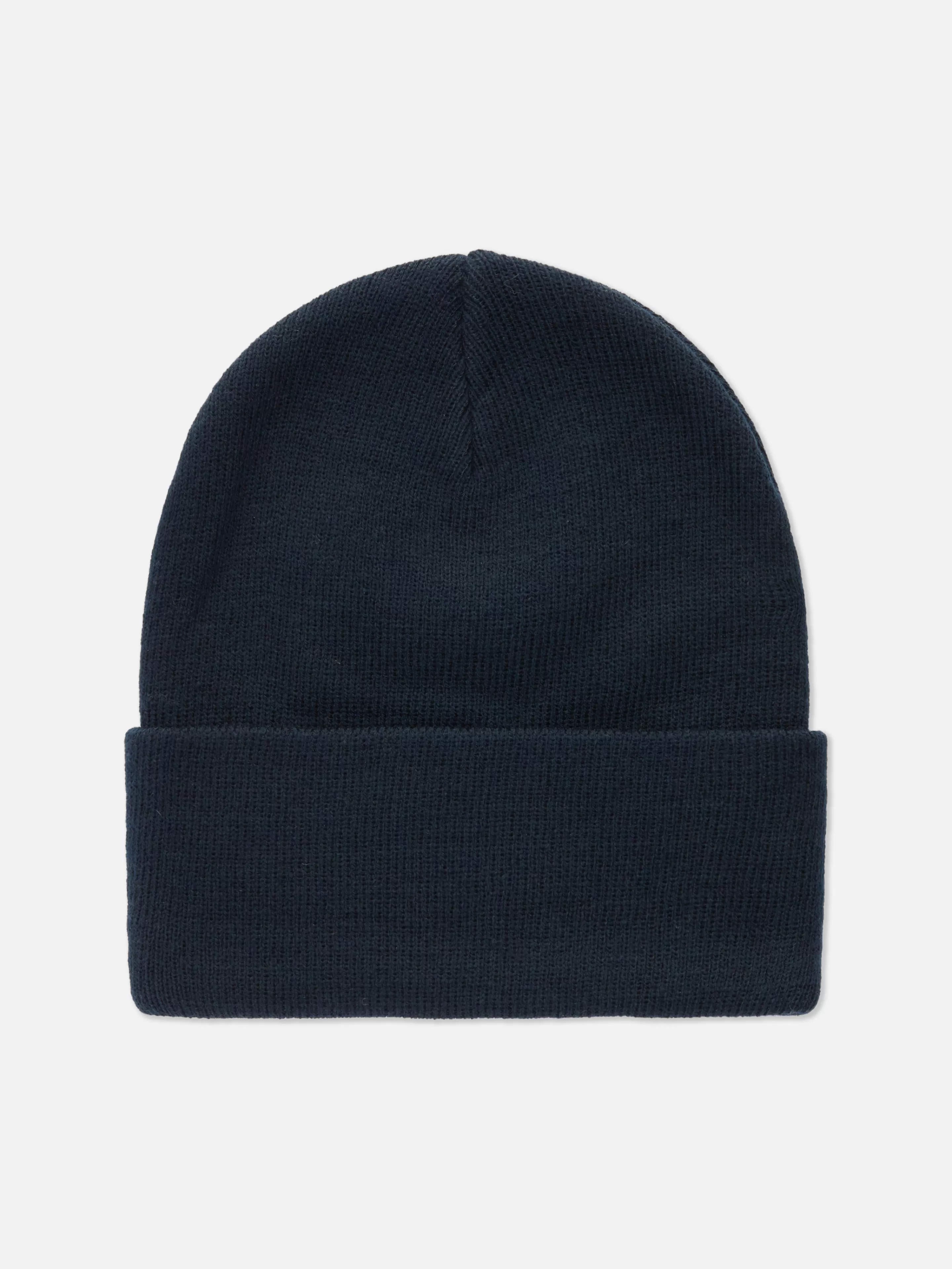 Primark Mützen, Handschuhe Und Schals | Beanie Mit Breitem Umschlag Marineblau