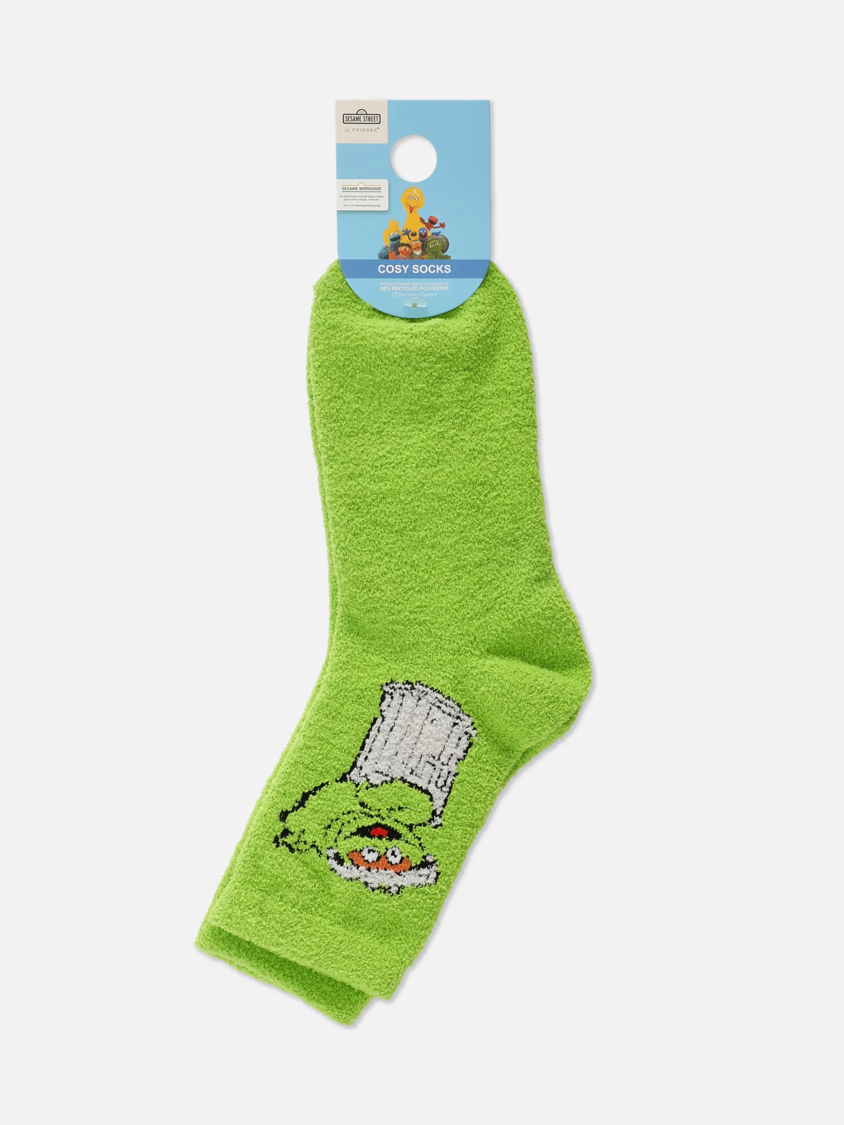 Primark Socken | Bequeme „Sesamstraße Oscar“ Socken Grün