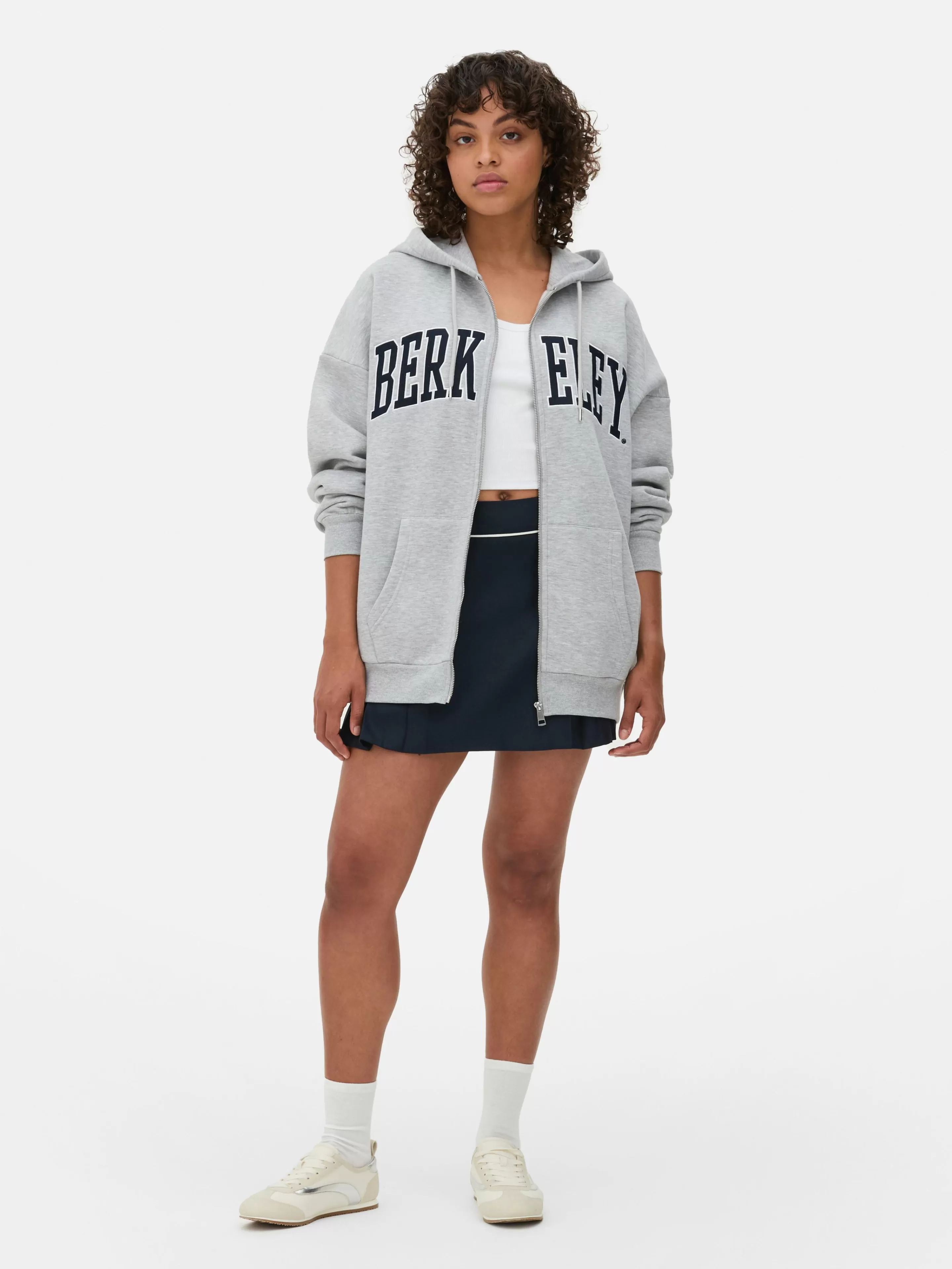 Primark Hoodies Und Sweatshirts | „Berkeley“ Hoodie Zum Kombinieren Grau