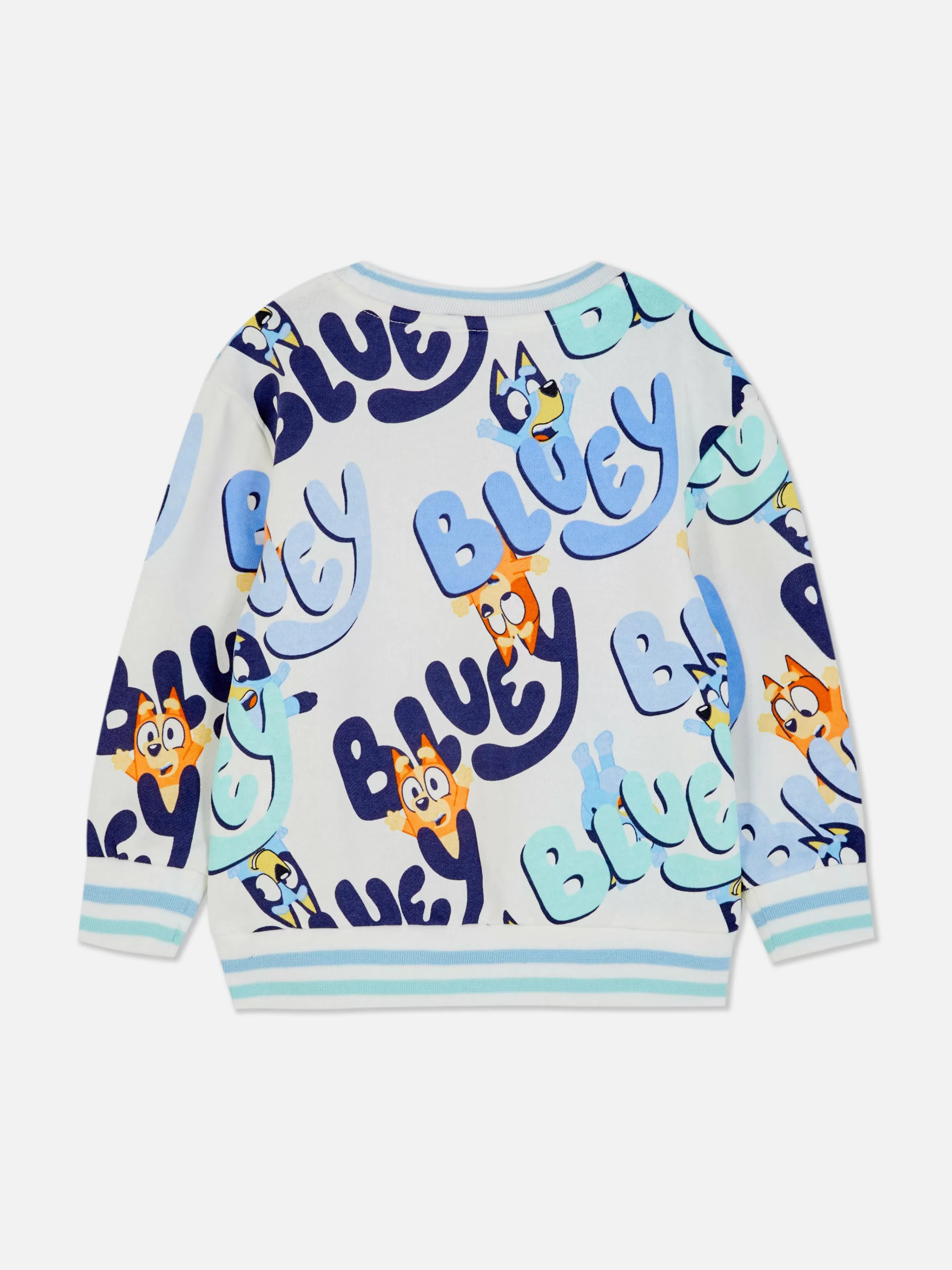 Primark Hoodies Und Sweatshirts | „Bluey“ Sweatshirt Mit Grafik Zum Kombinieren Ecrufarben