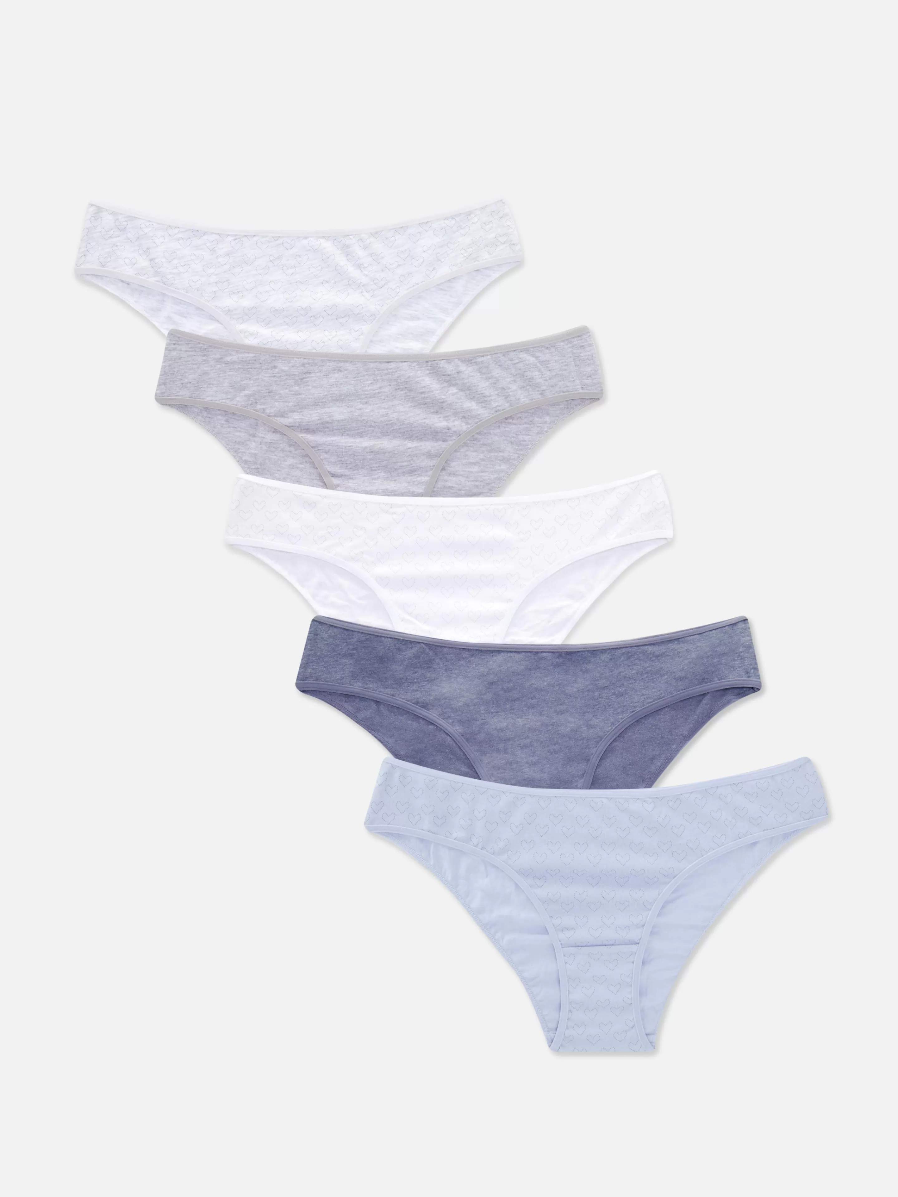 Primark Slips | Brazil-Slips Für Jeden Tag, 5er-Pack Blau