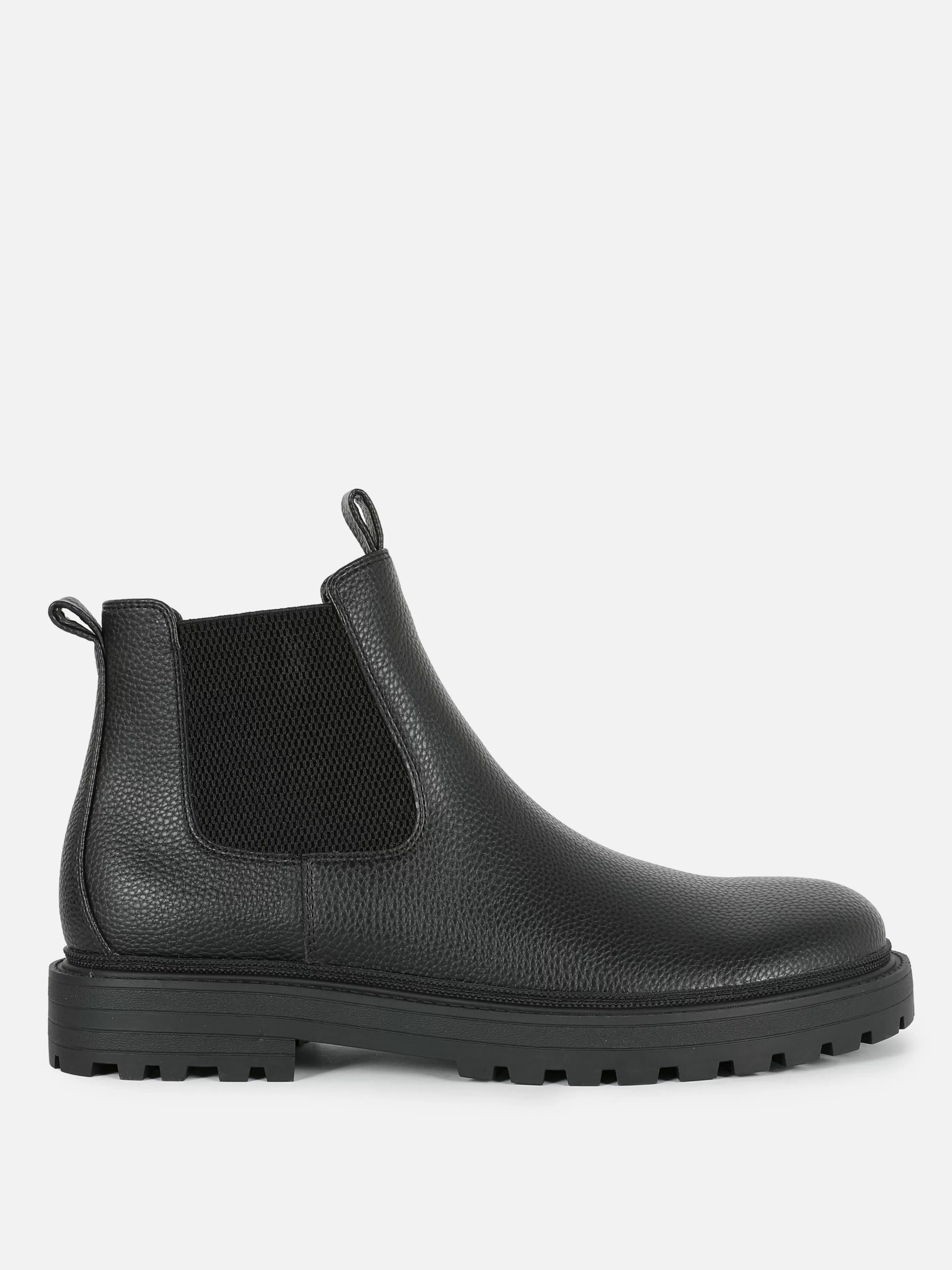 Primark Stiefel | Chelsea Boots Aus Kunstleder Schwarz