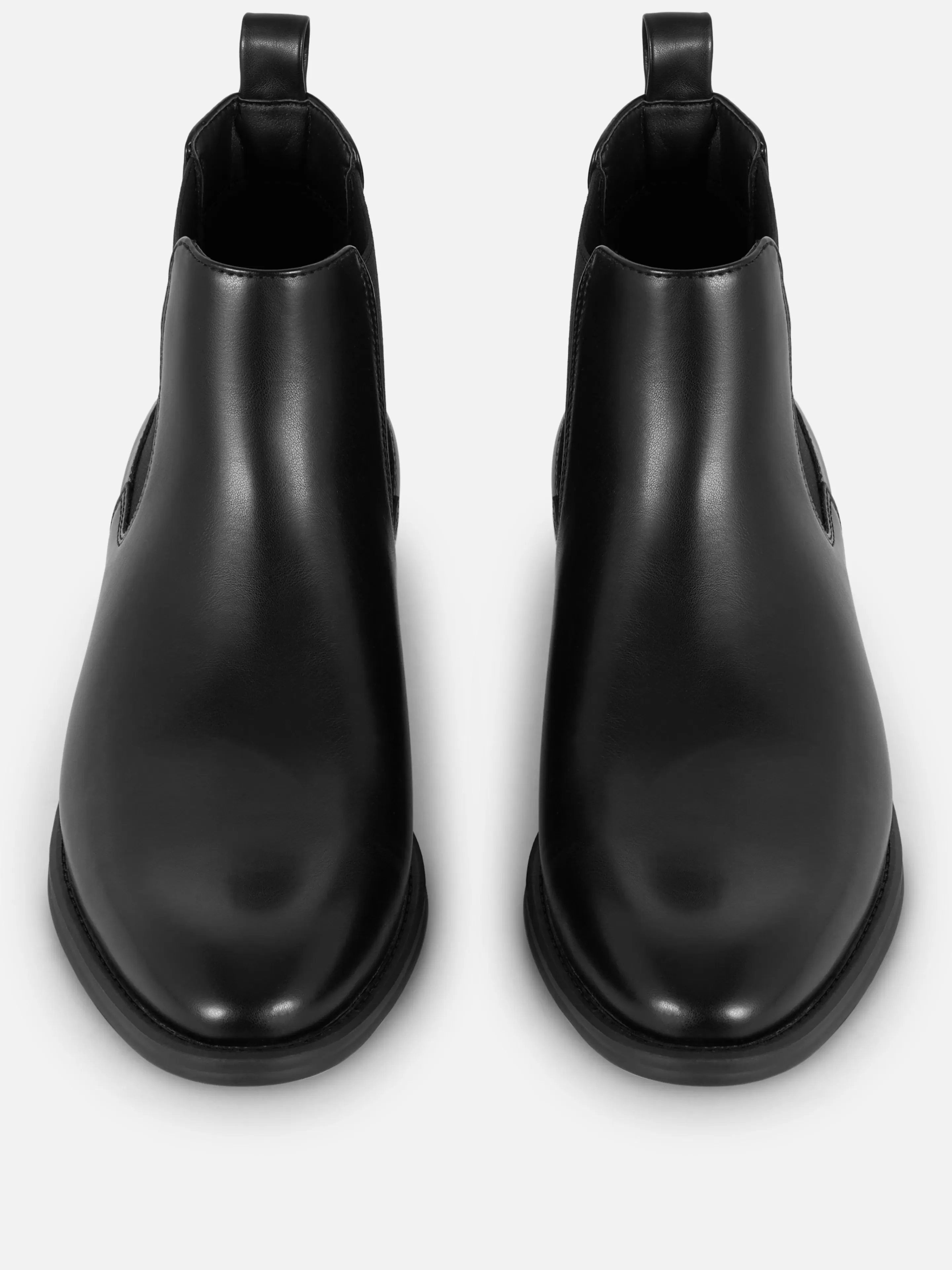 Primark Stiefel | Chelsea Boots Aus Kunstleder Schwarz