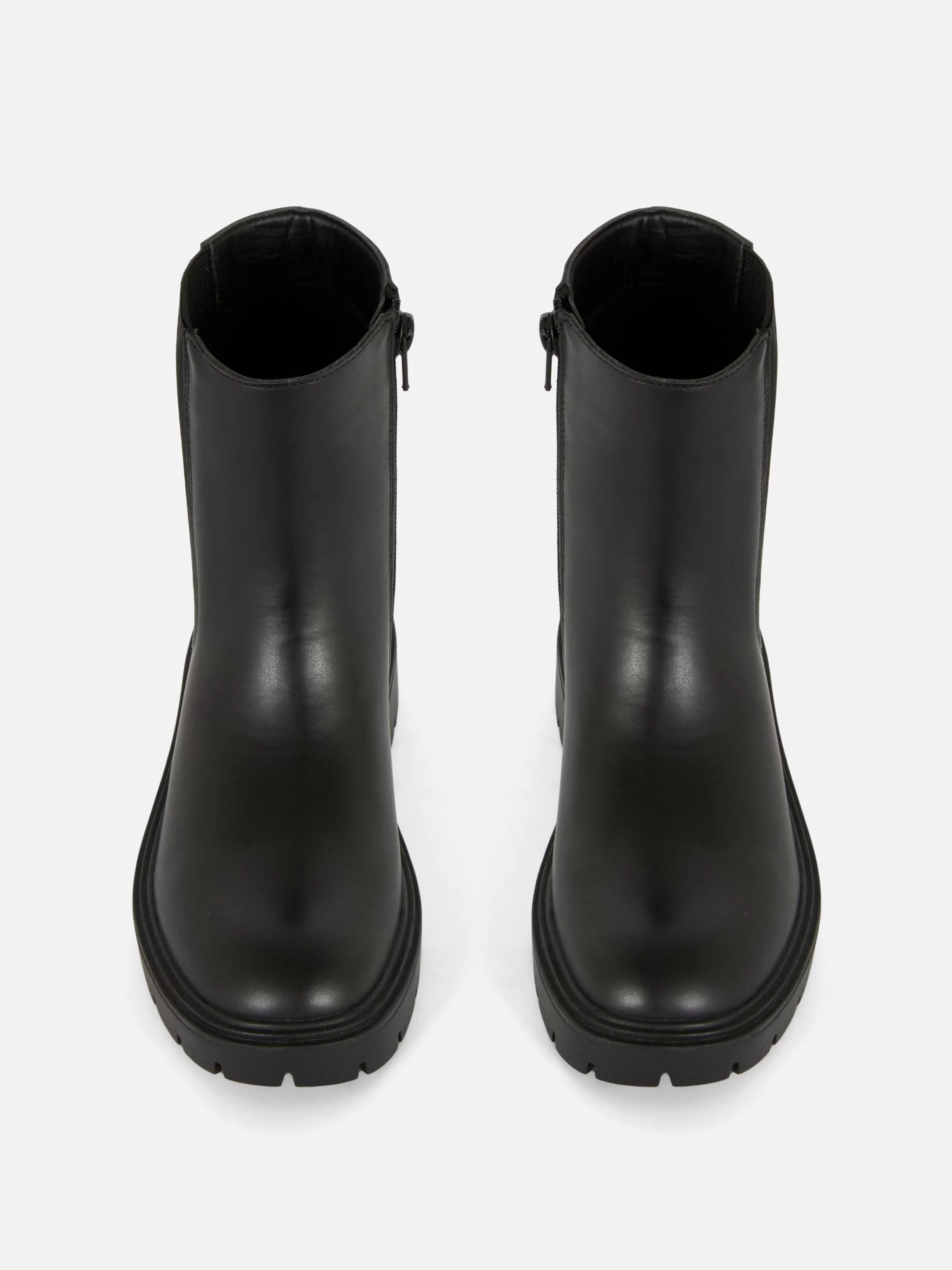 Primark Stiefel Und Gummistiefel | Chelsea Boots Mit Runder Zehenpartie Schwarz