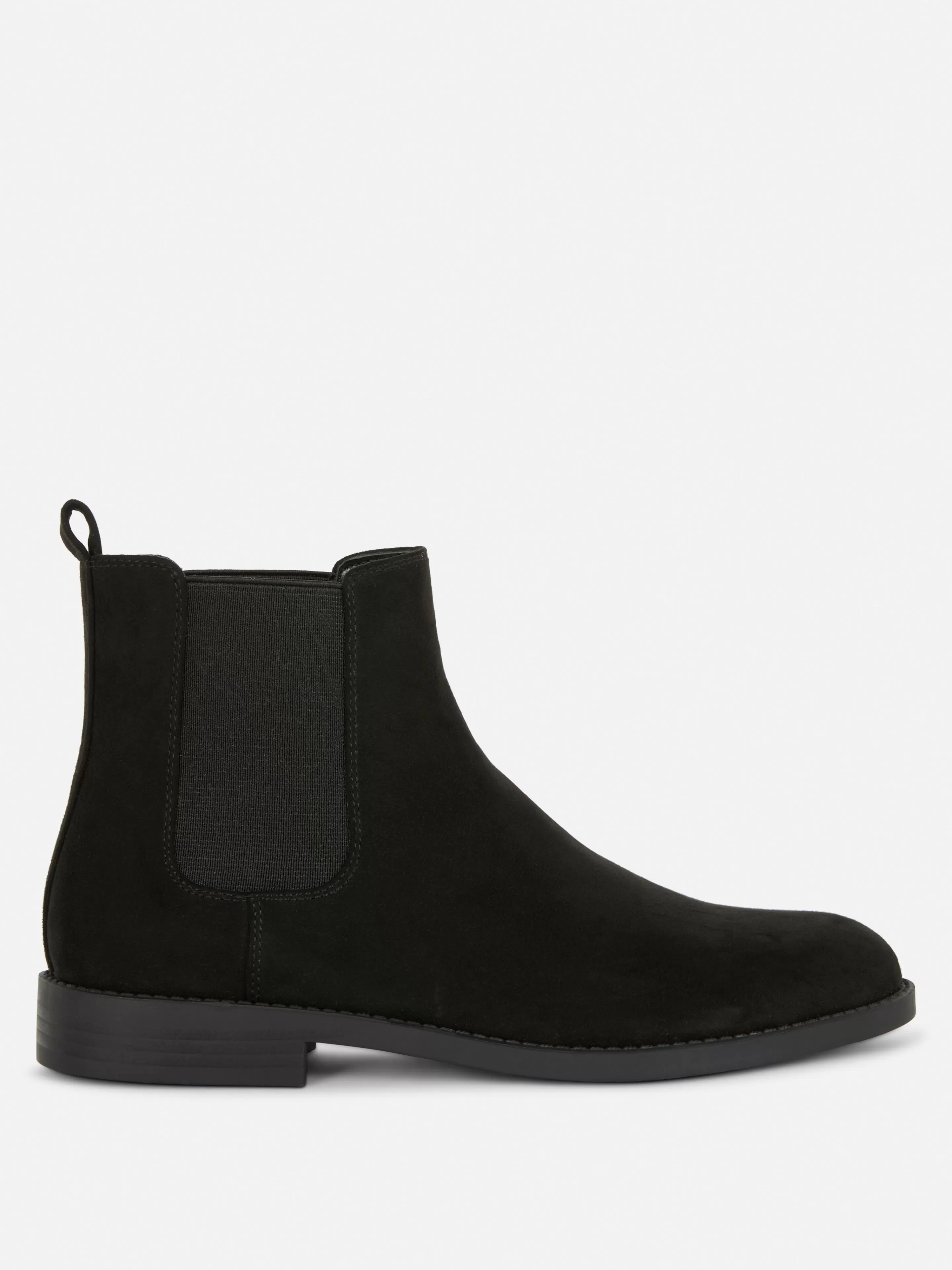 Primark Stiefel | Chelsea-Boots In Wildleder-Optik Schwarz