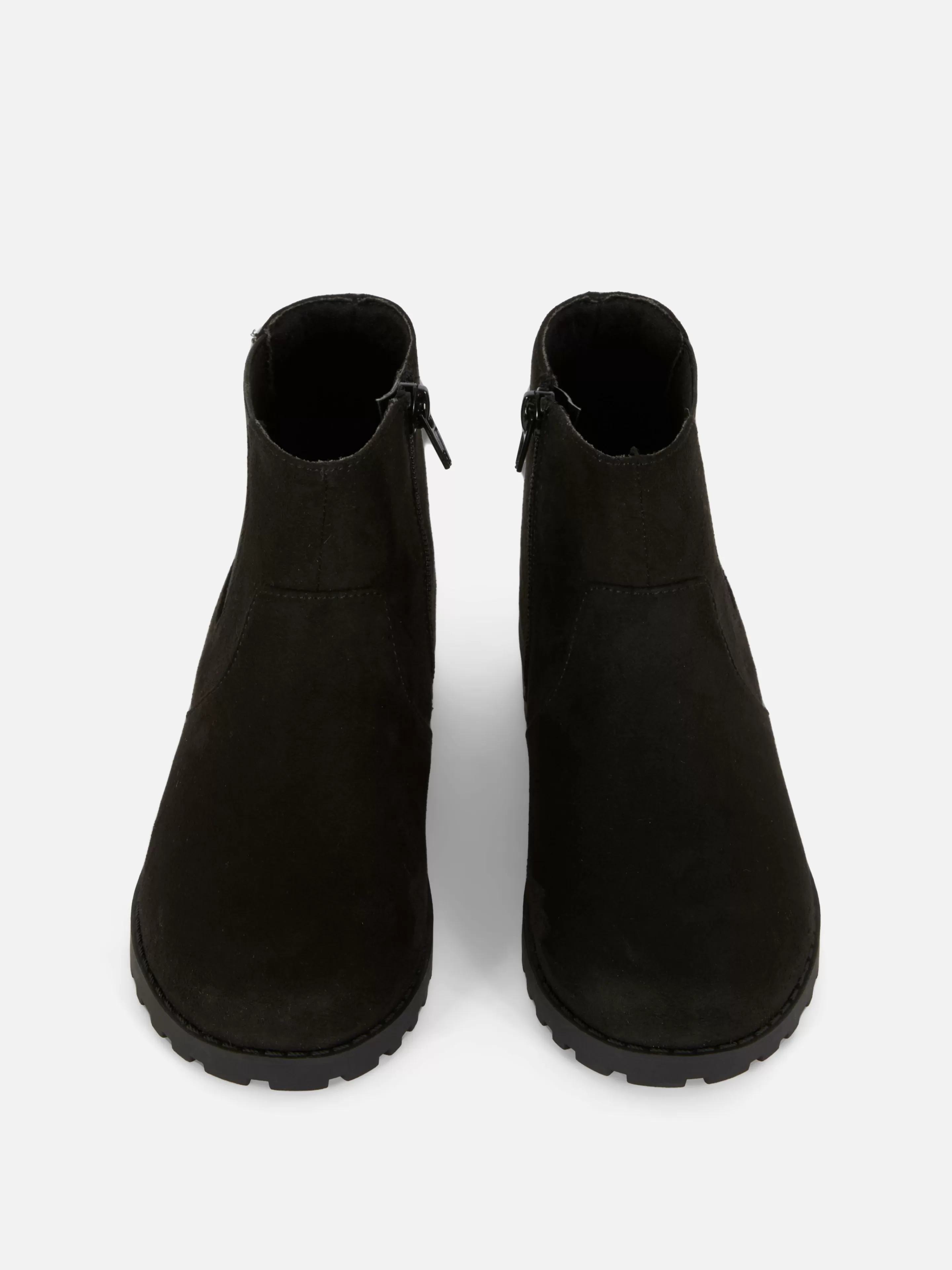 Primark Stiefel Und Gummistiefel | Chelsea-Stiefeletten Mit Reißverschluss Schwarz