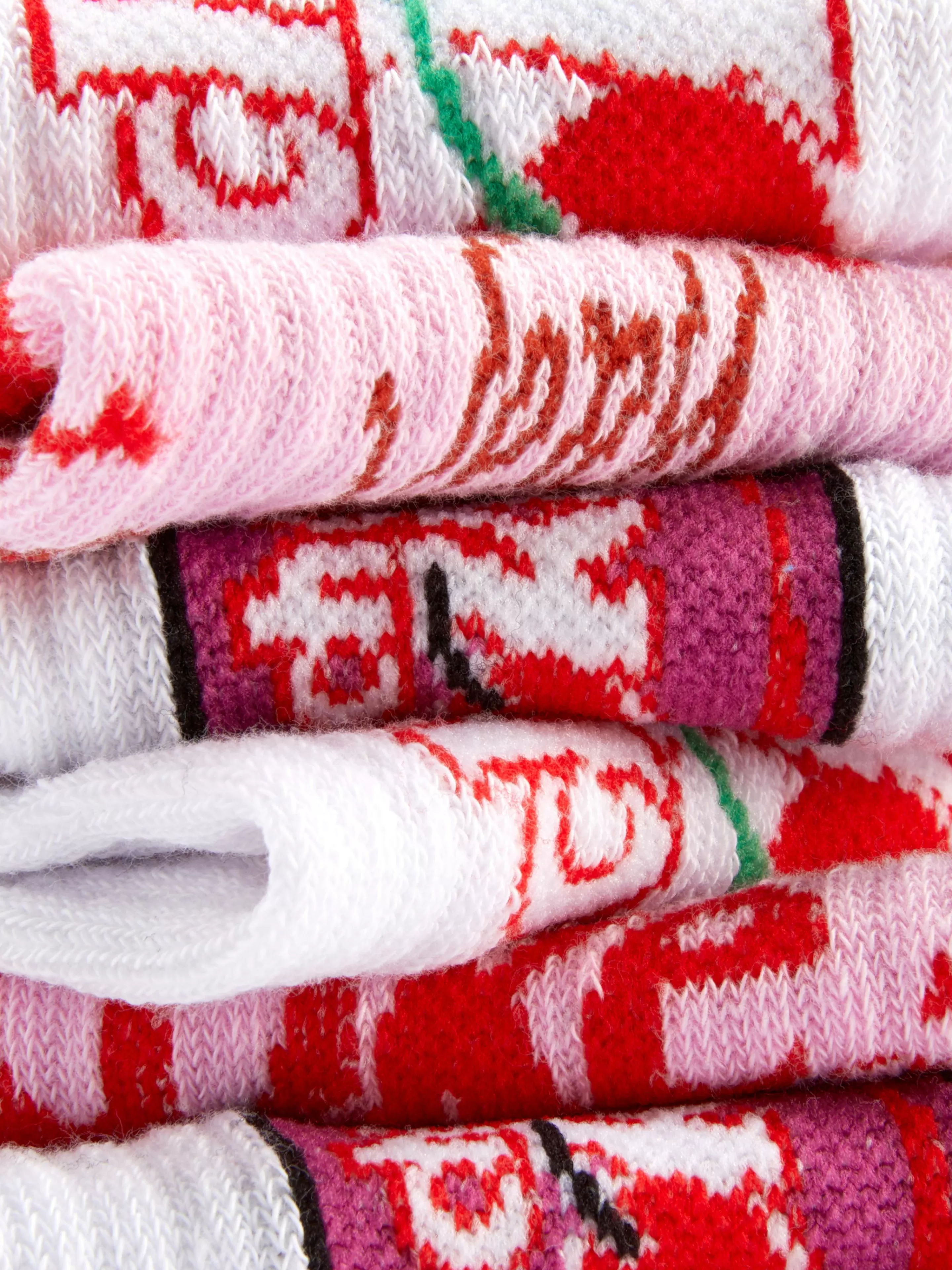 Primark Socken | „Coca-Cola Cherry“ Crew-Socken, 3er-Pack Lilafarben