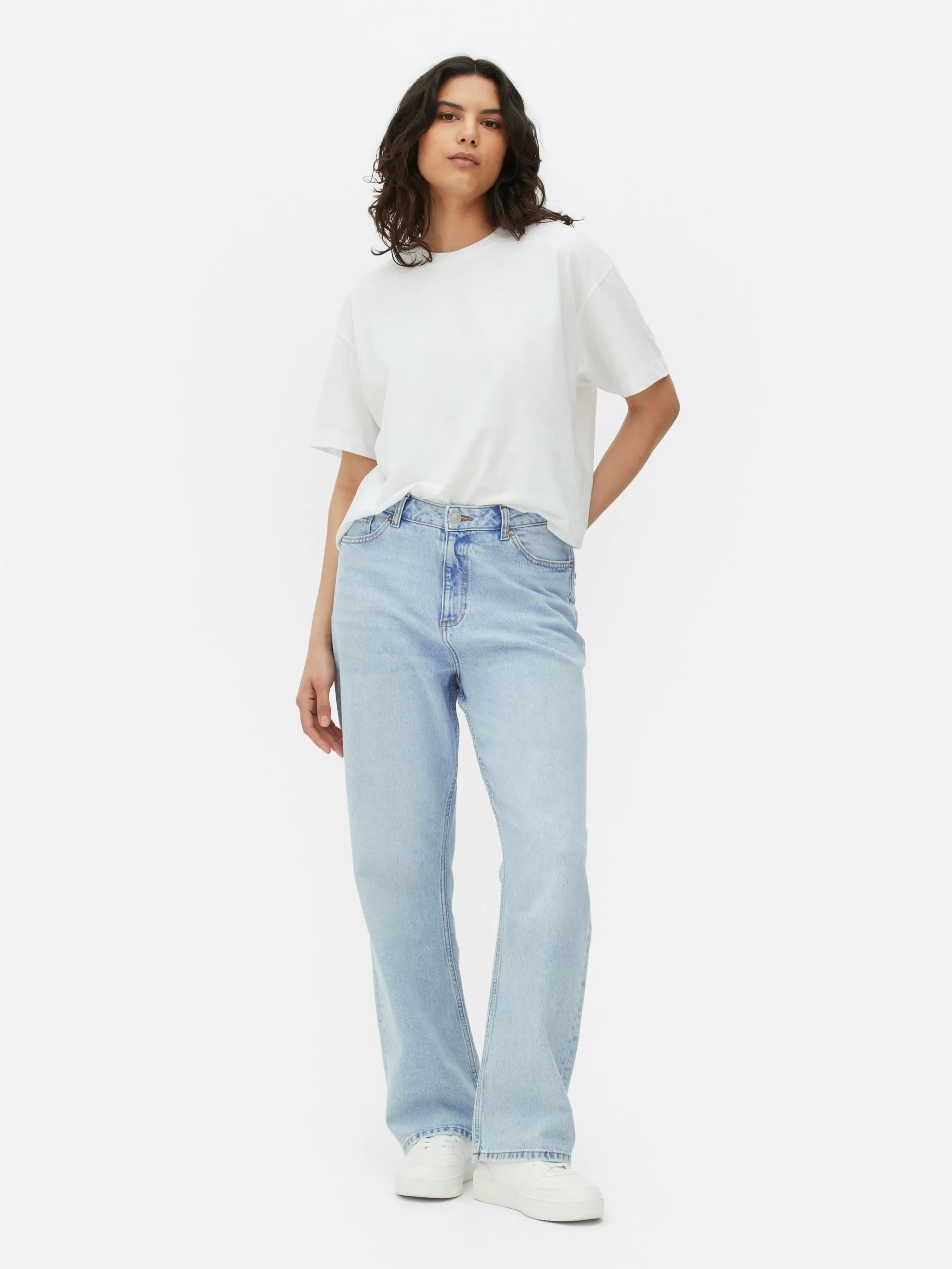 Primark Denim | Jeans | Denim Jeans Mit Geradem Bein Hellblau