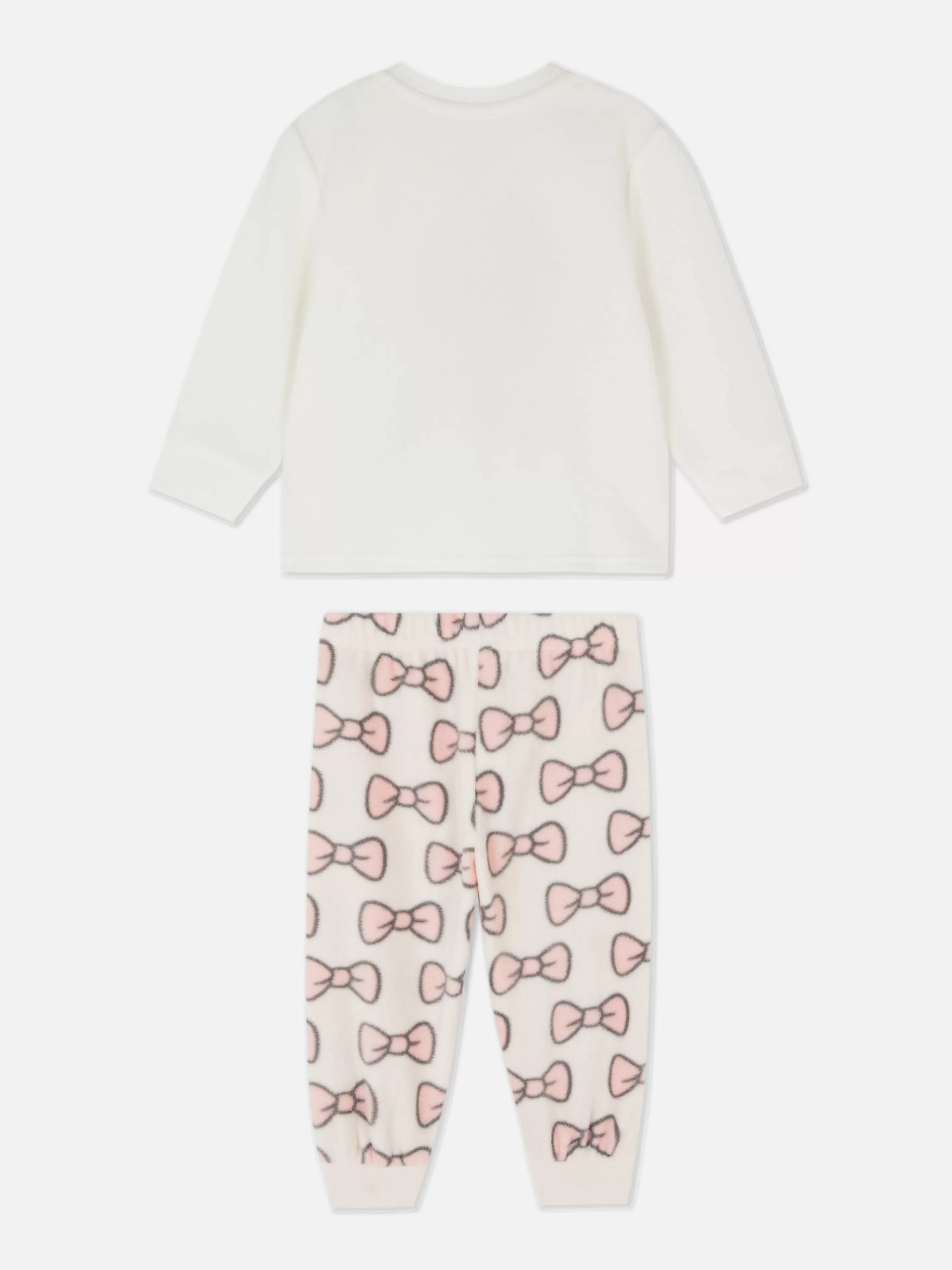 Primark Schlafanzüge Und Nachtwäsche | „Disney Aristocats Marie“ Schlafanzug Aus Fleece Ecrufarben