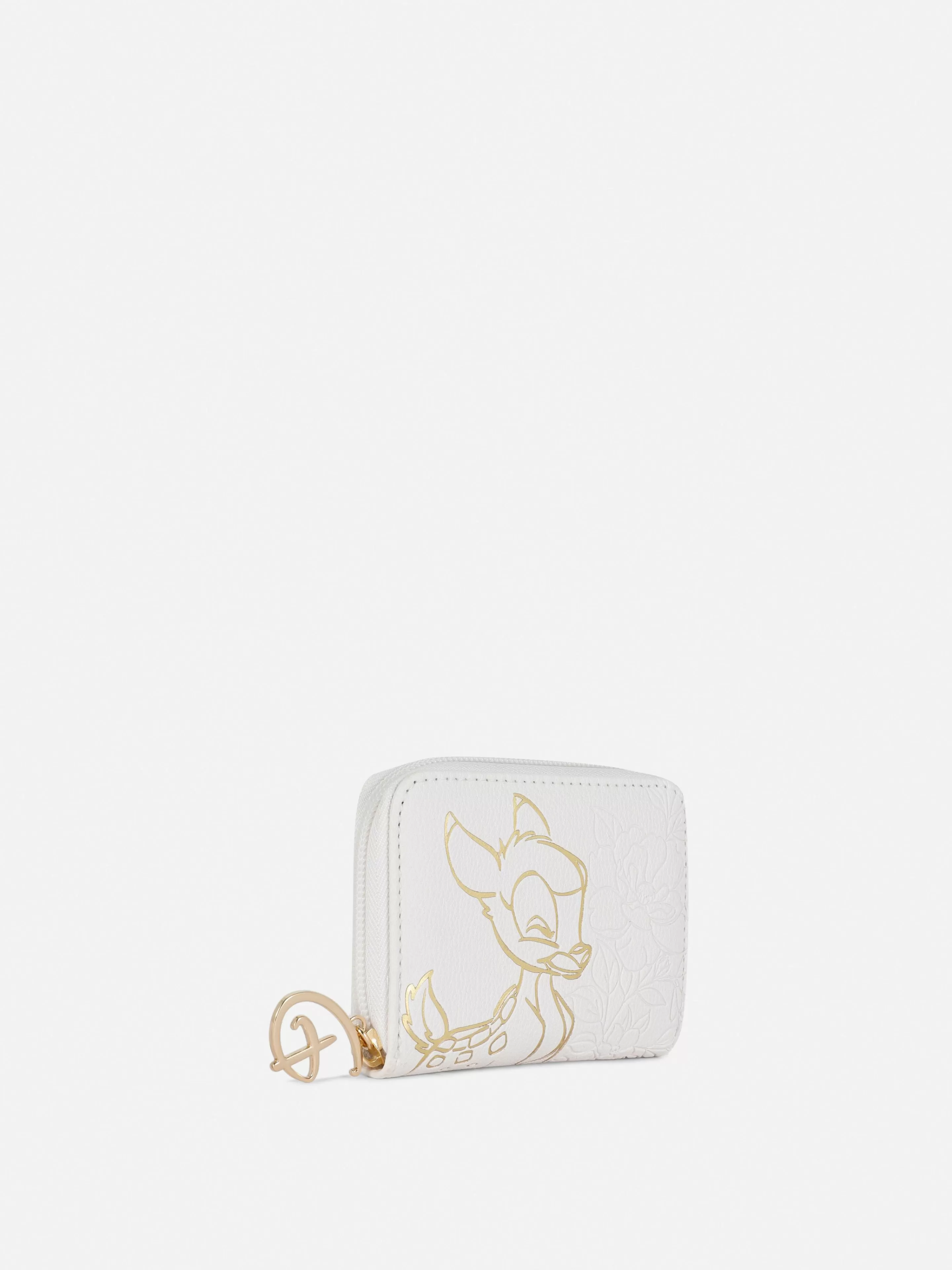 Primark Taschen Und Portemonnaies | „Disney Bambi“ Portemonnaie Mit Goldfarbenen Details Ecrufarben