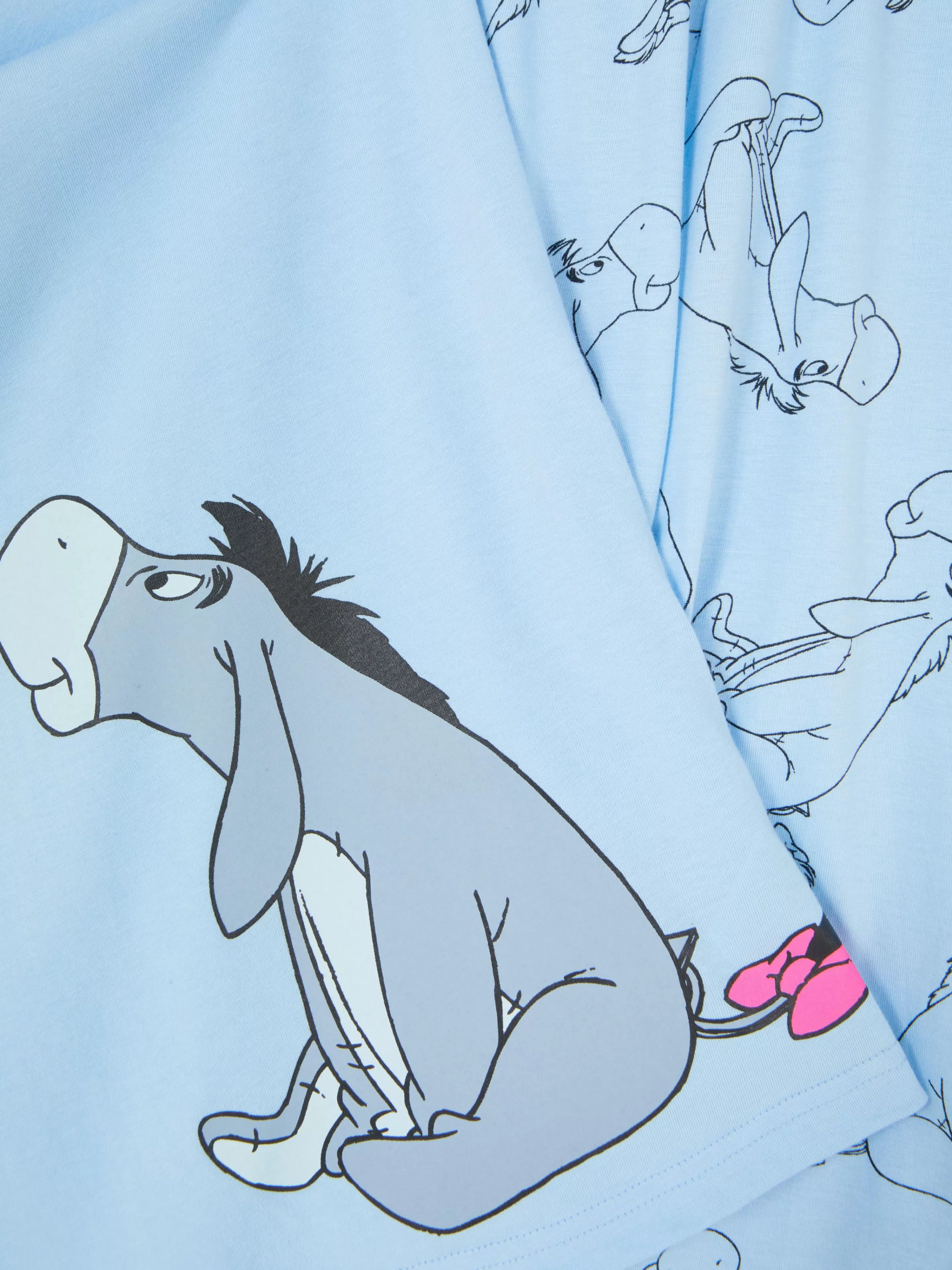 Primark Schlafanzüge | „Disney Charaktere“ T-Shirt-Schlafanzug Blau