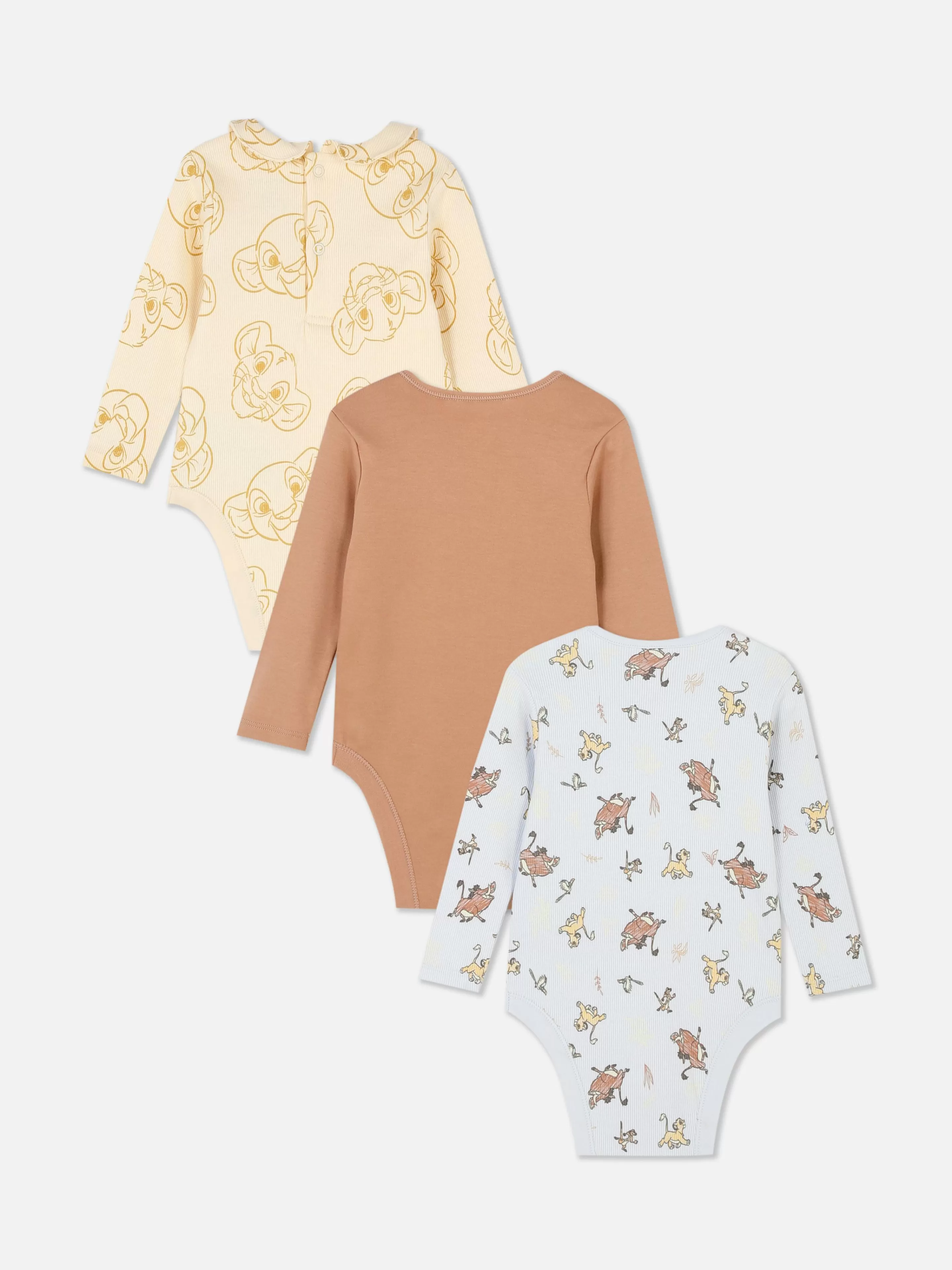 Primark Bodys Und Westen | „Disney Der König Der Löwen“ Bodysuits, 3er-Pack Multi