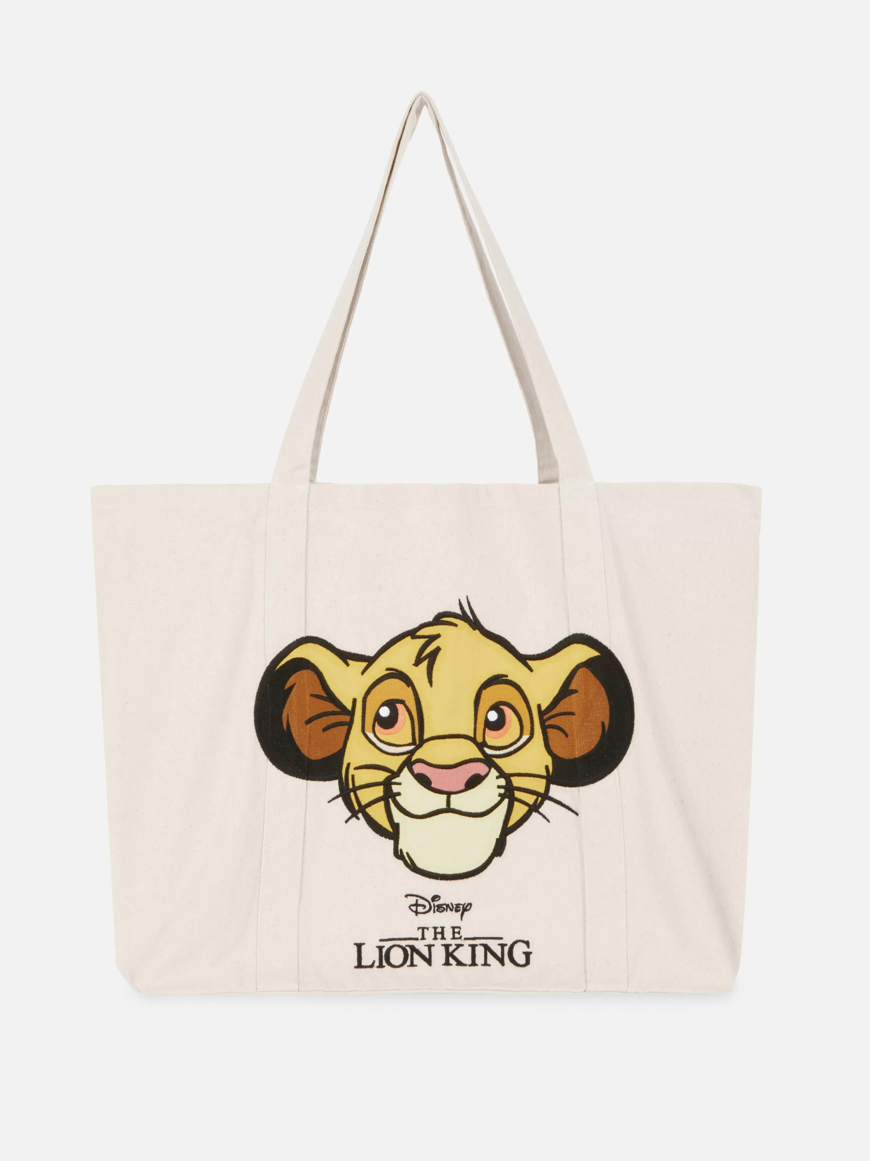 Primark Reiseaccessoires | „Disney Der König Der Löwen“ XL-Canvas-Tasche Naturfarben