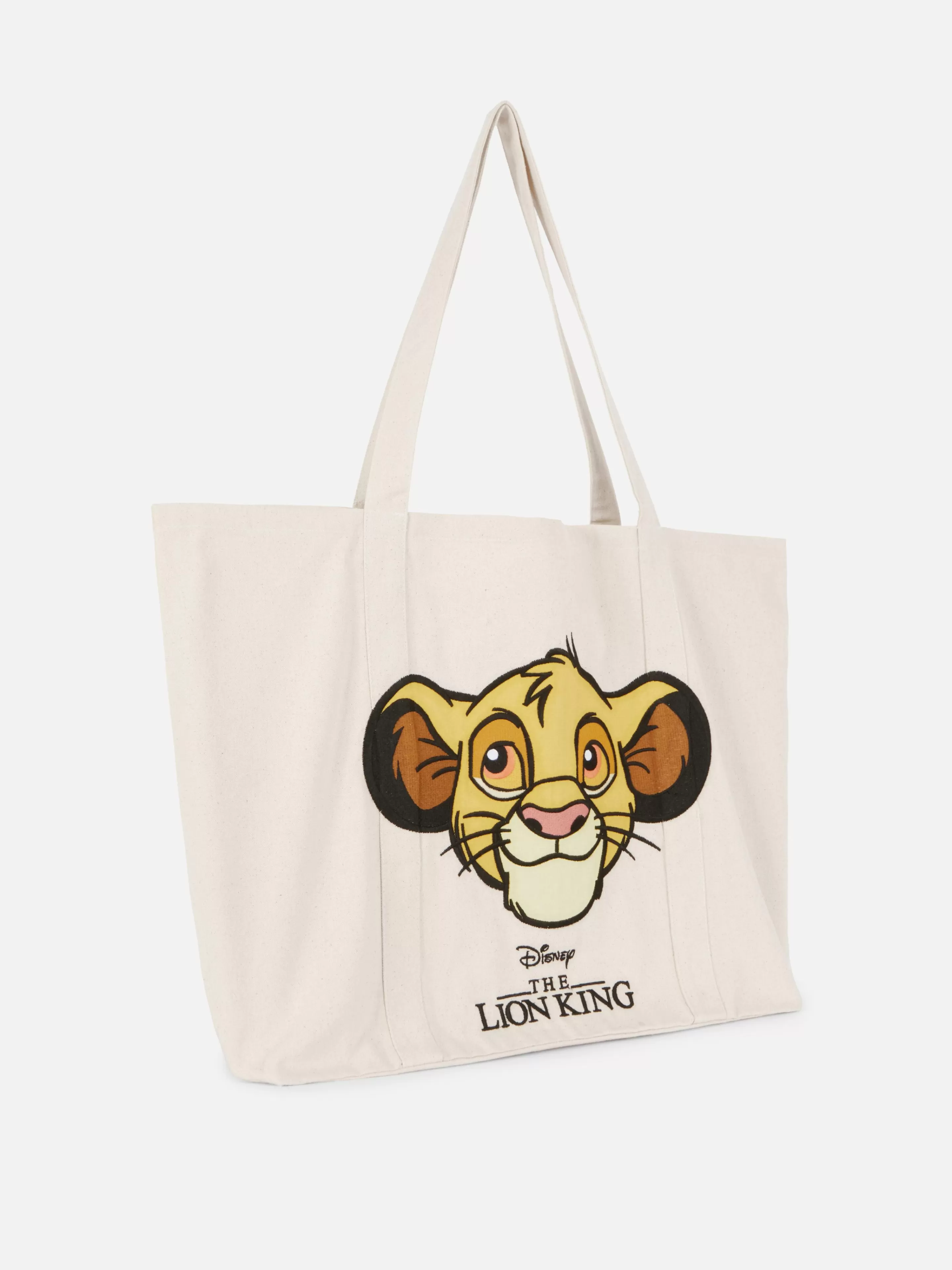 Primark Reiseaccessoires | „Disney Der König Der Löwen“ XL-Canvas-Tasche Naturfarben