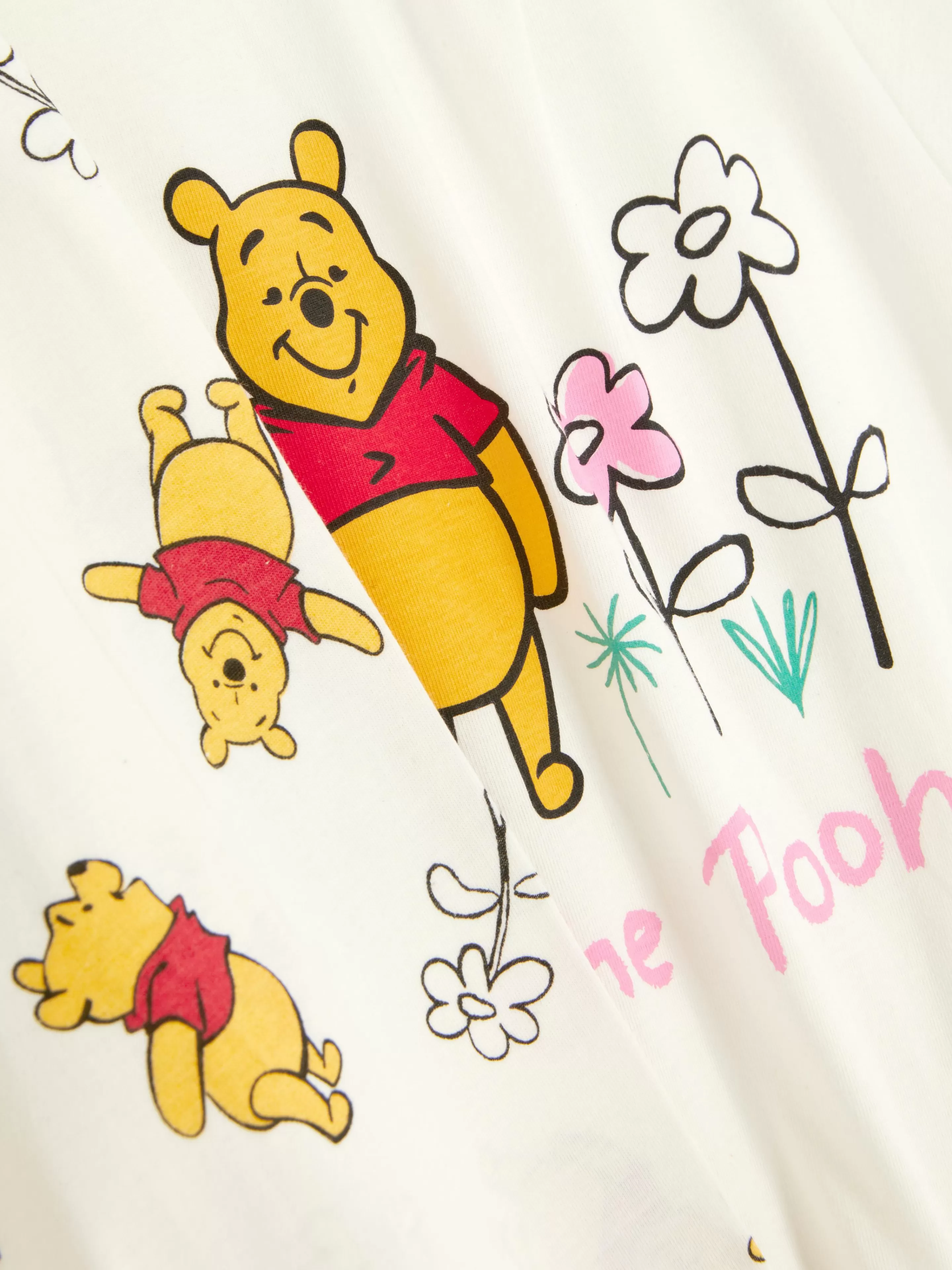 Primark Schlafanzüge | „Disney“ Jersey-Schlafanzug Mit Print Cremefarben hell