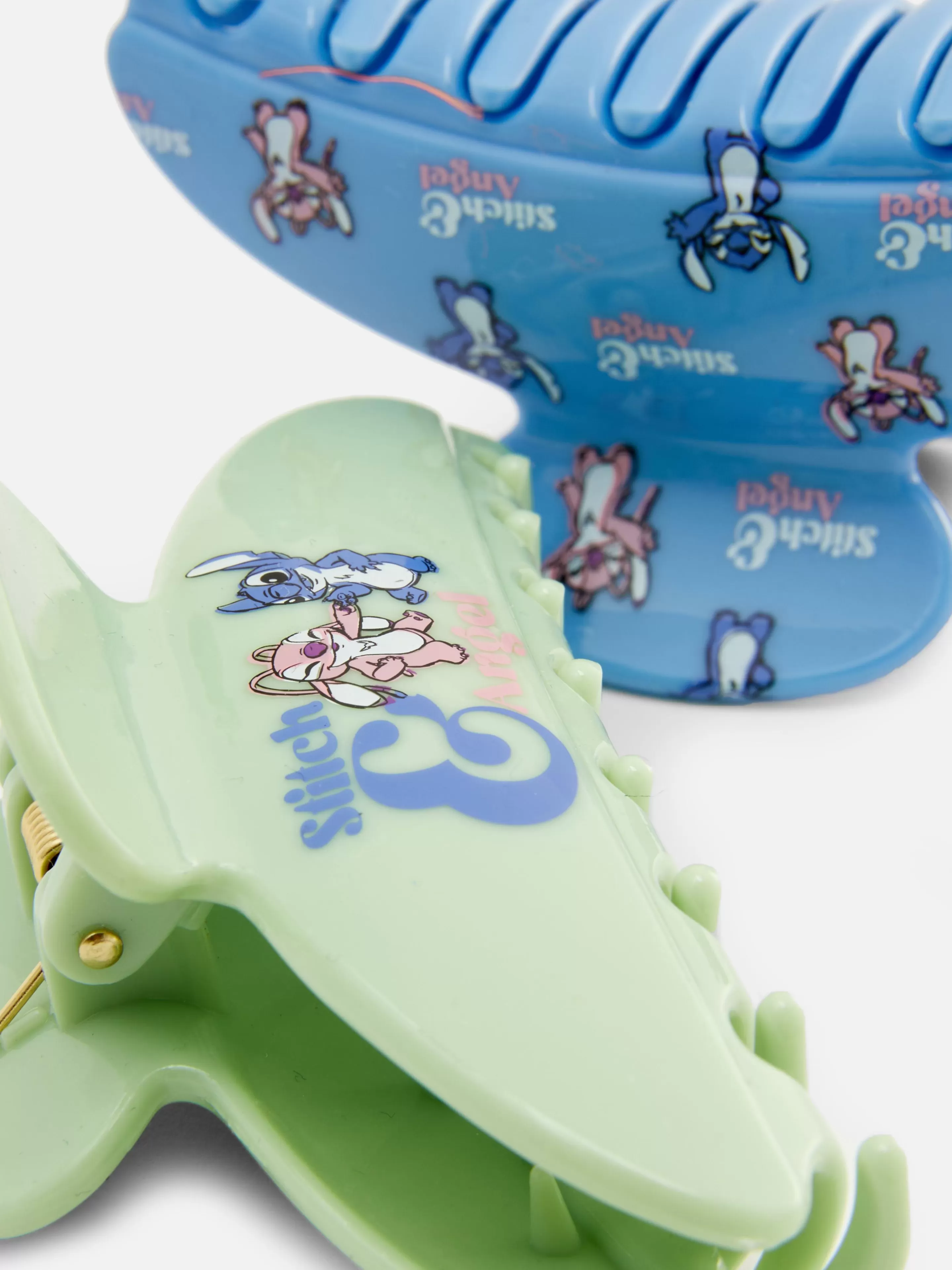 Primark Haarschmuck | „Disney Lilo & Stitch“ Flügelklammern, 2er-Pack Blau