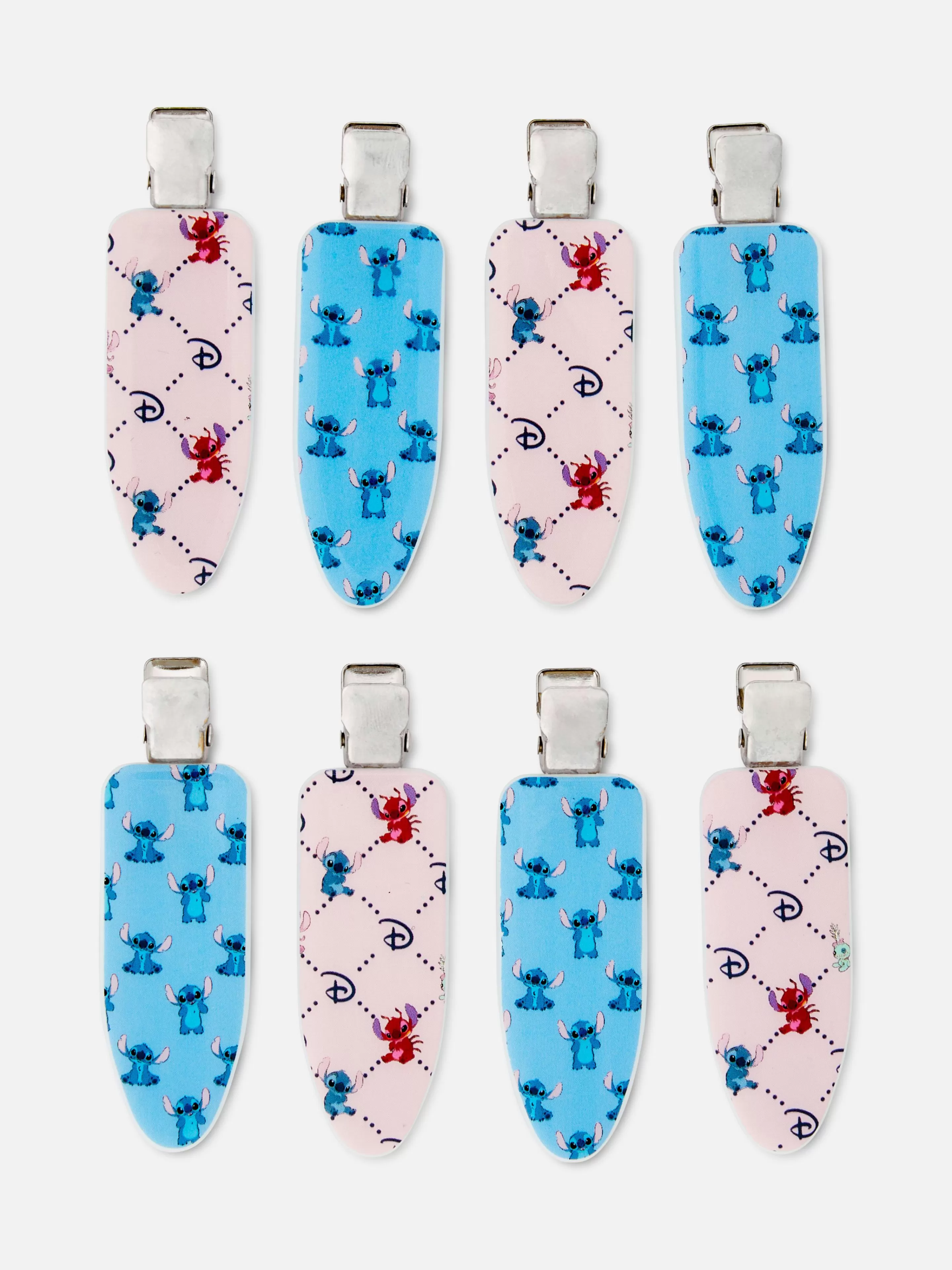 Primark Haarschmuck | „Disney Lilo & Stitch“ Haarspangen, 8er-Pack Multi