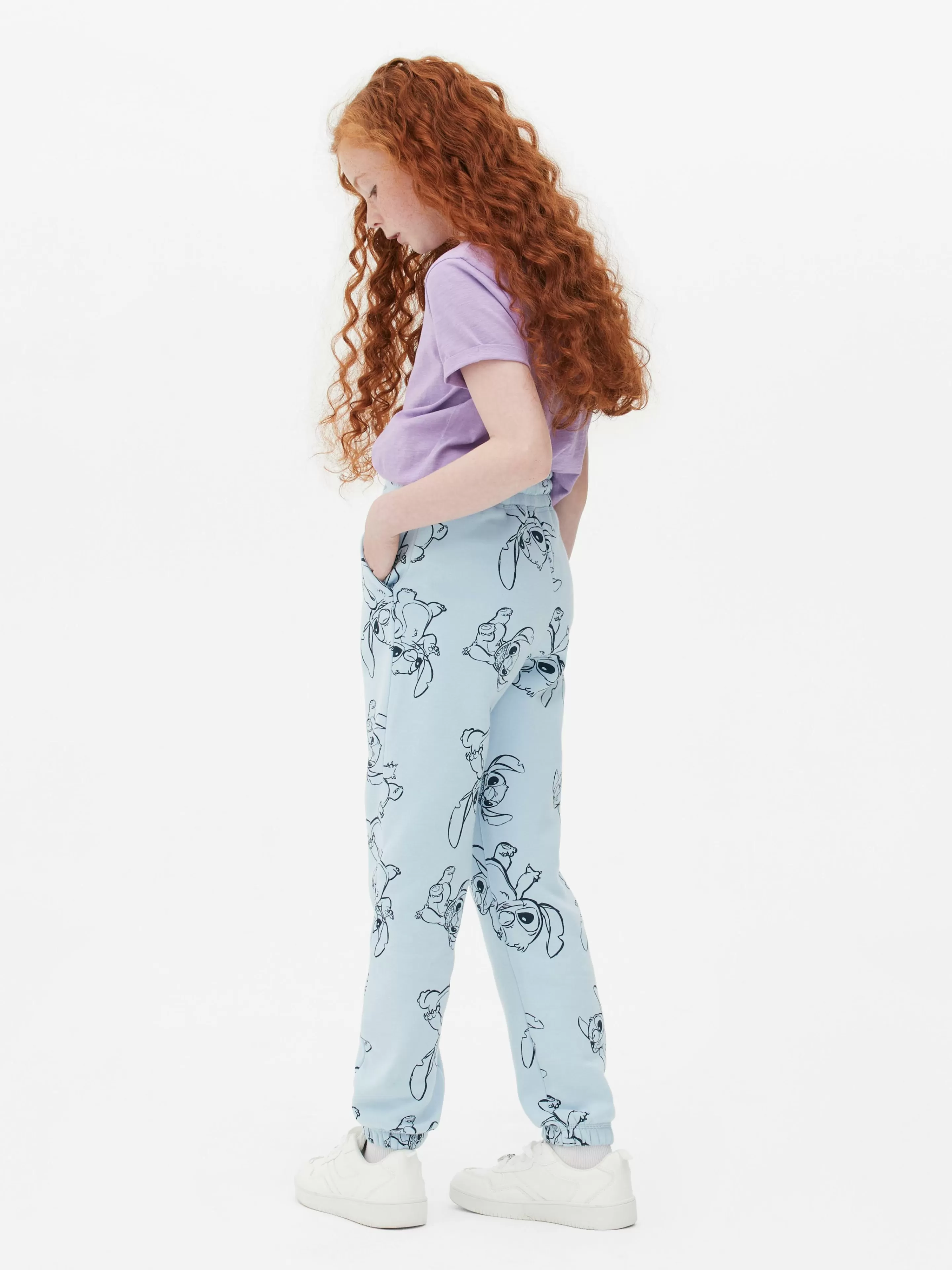 Primark Jogginghosen | „Disney Lilo & Stitch“ Jogginghose Mit Tunnelzug Blau