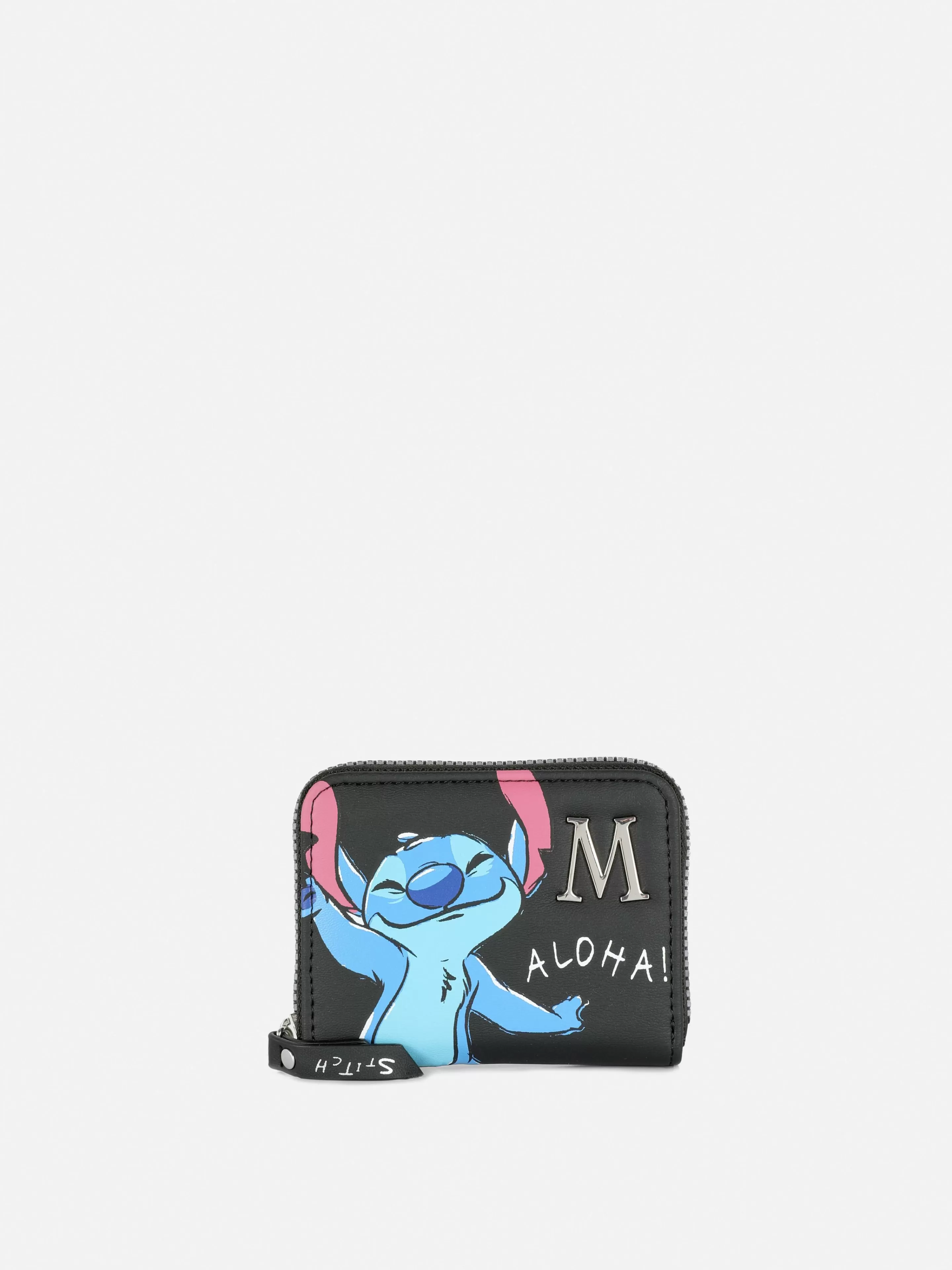 Primark Taschen Und Portemonnaies | „Disney Lilo & Stitch“ Portemonnaie Mit Initiale Schwarz