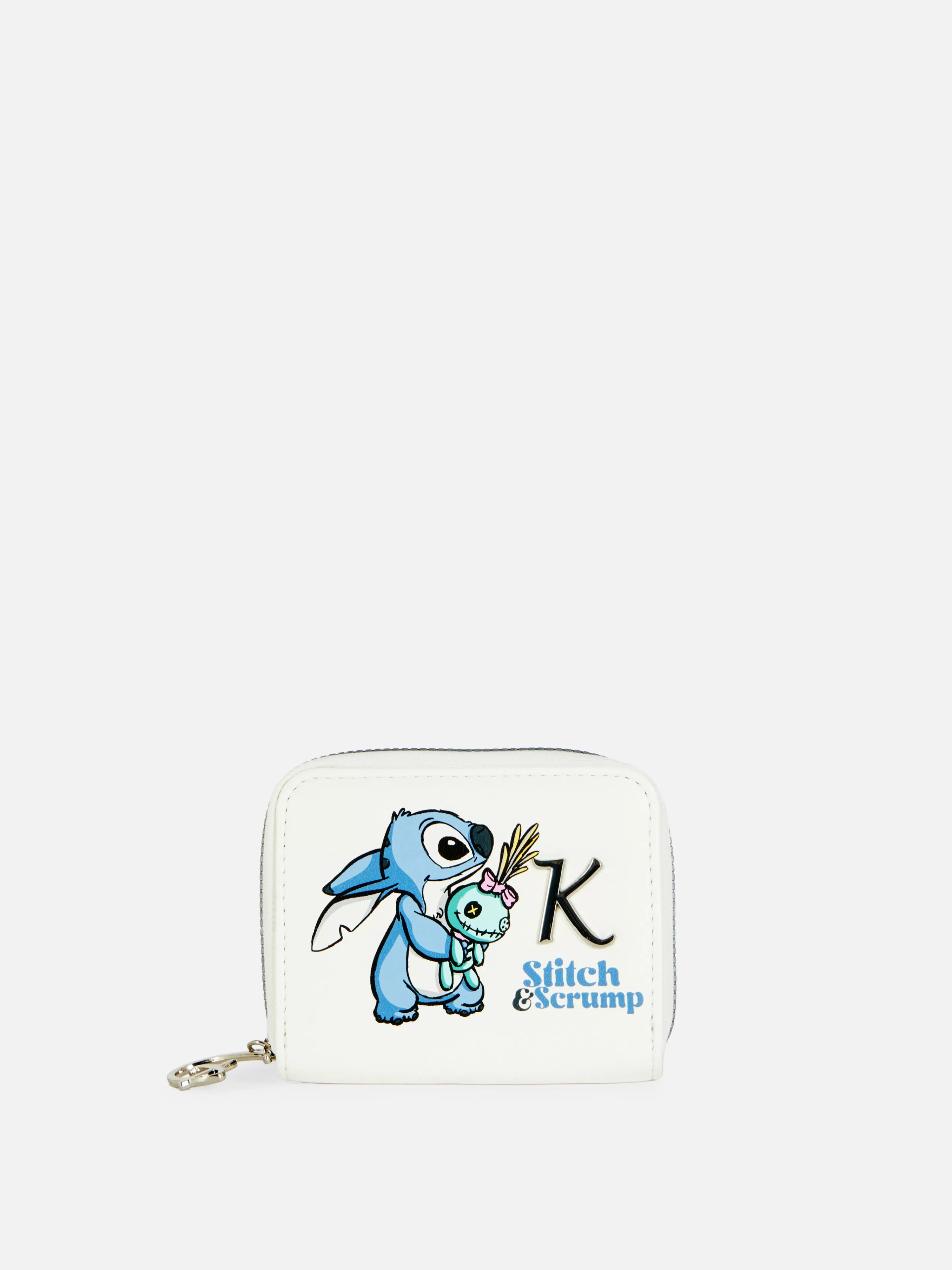 Primark Taschen Und Portemonnaies | „Disney Lilo & Stitch“ Portemonnaie Mit Initiale Weiß