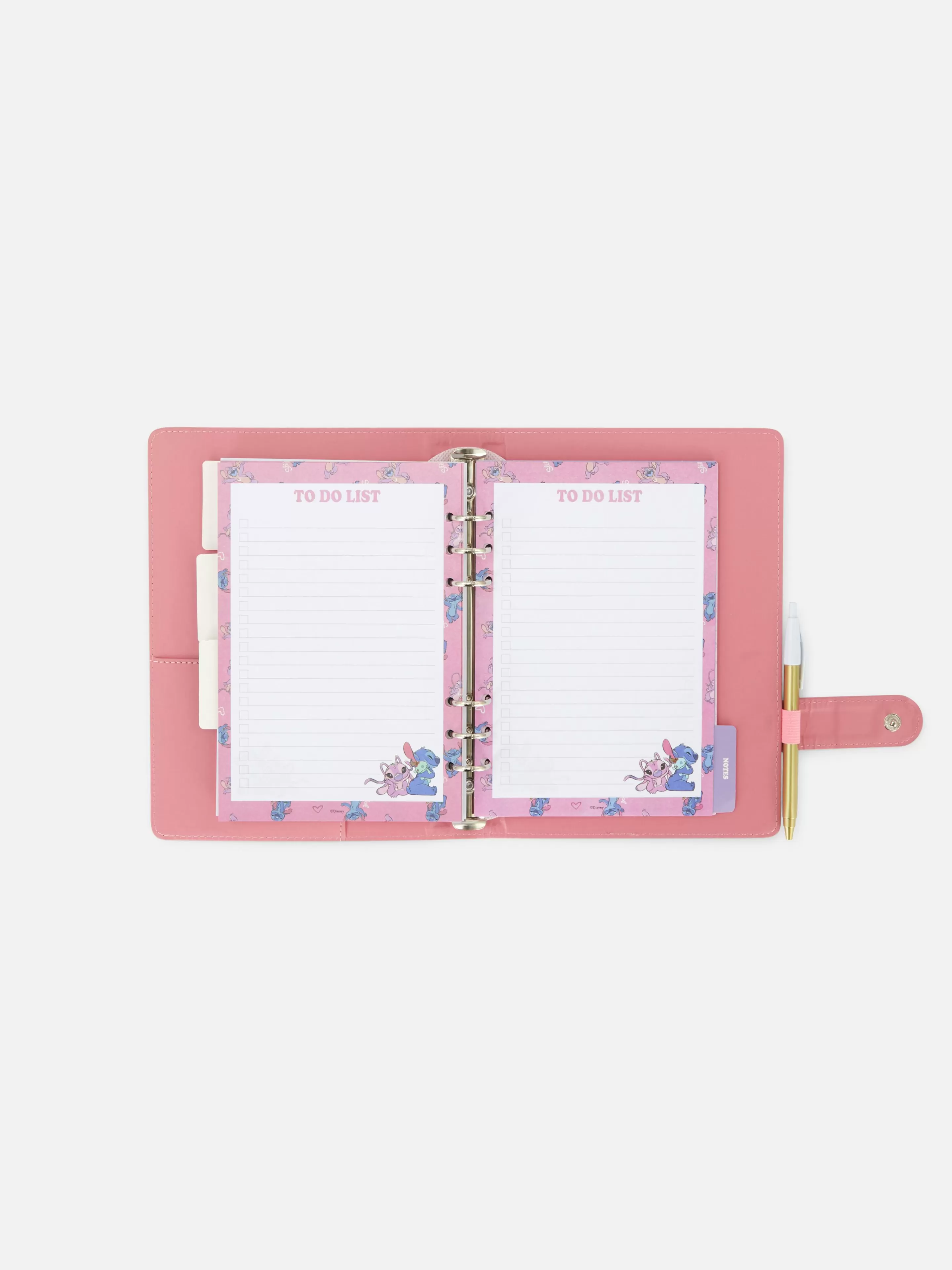Primark Notizbücher | „Disney Lilo & Stitch“ Taschentagebuch Rosa