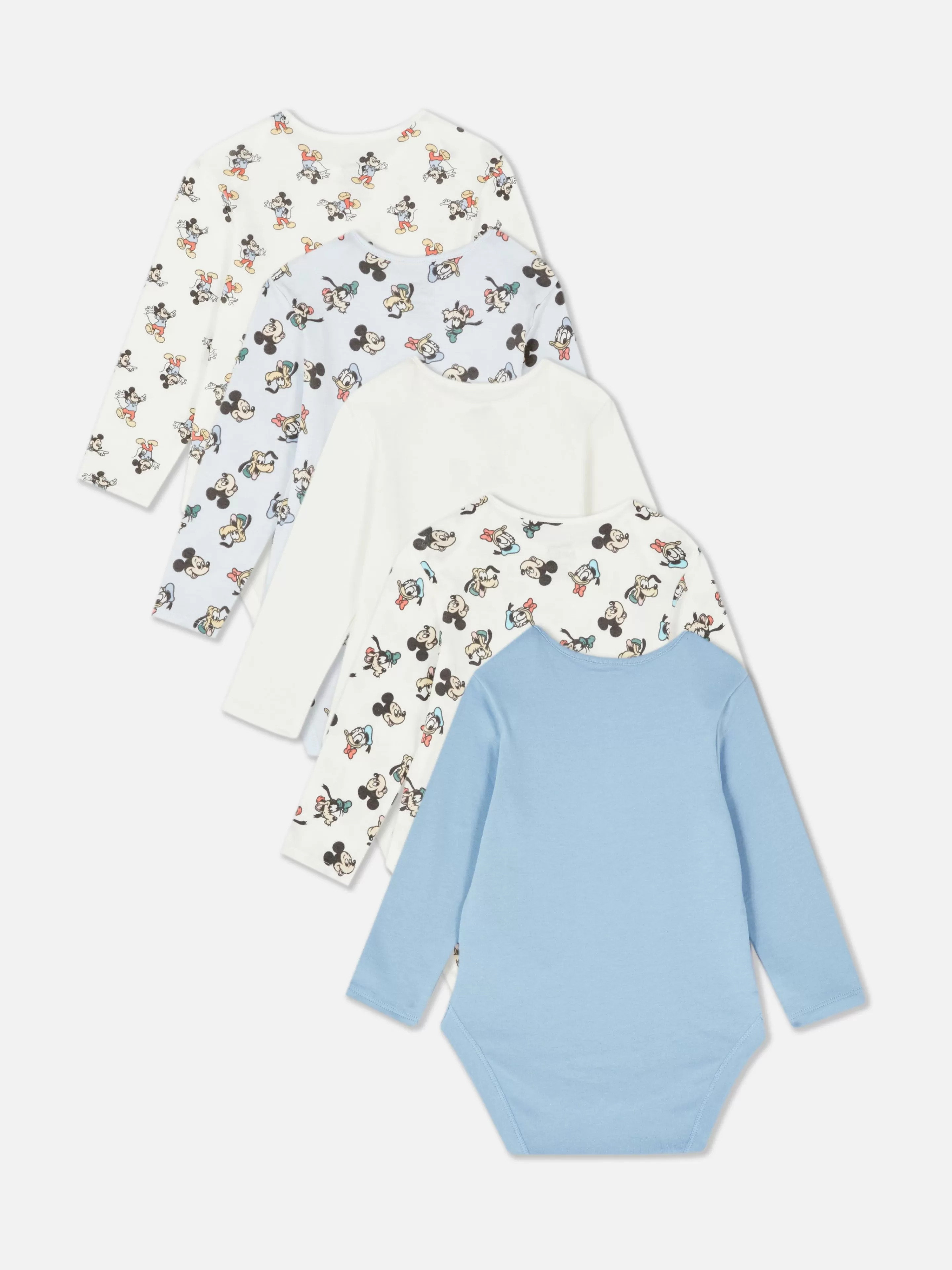 Primark Bodys Und Westen | „Disney Micky Maus Und Freunde“ Bodys, 5er-Pack Blau