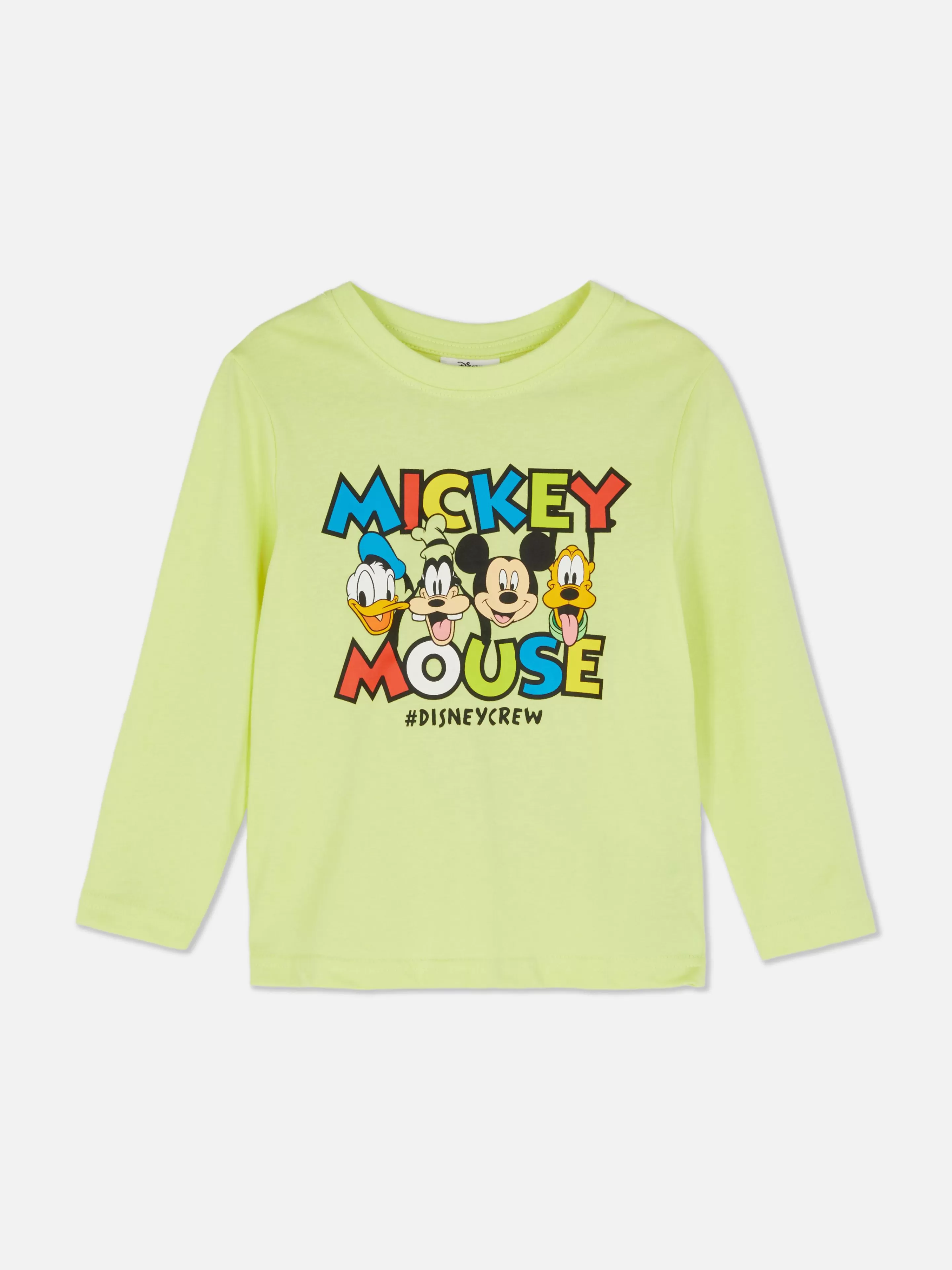 Primark Tops Und T-Shirts | „Disney Micky Maus Und Freunde“ Langarmshirt Gelb