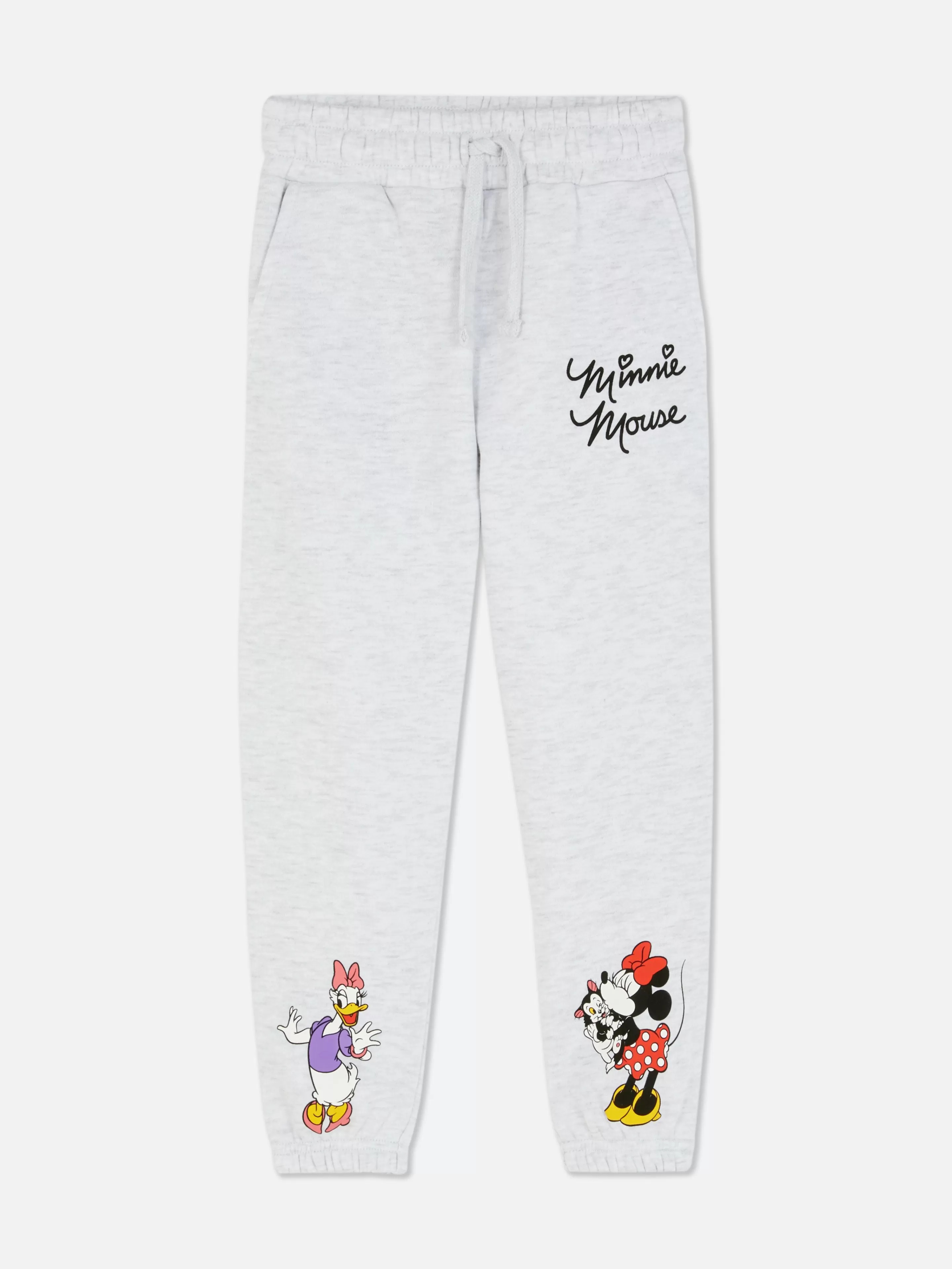 Primark Jogginghosen | „Disney Minnie Maus & Freunde“ Jogginghose Grau meliert