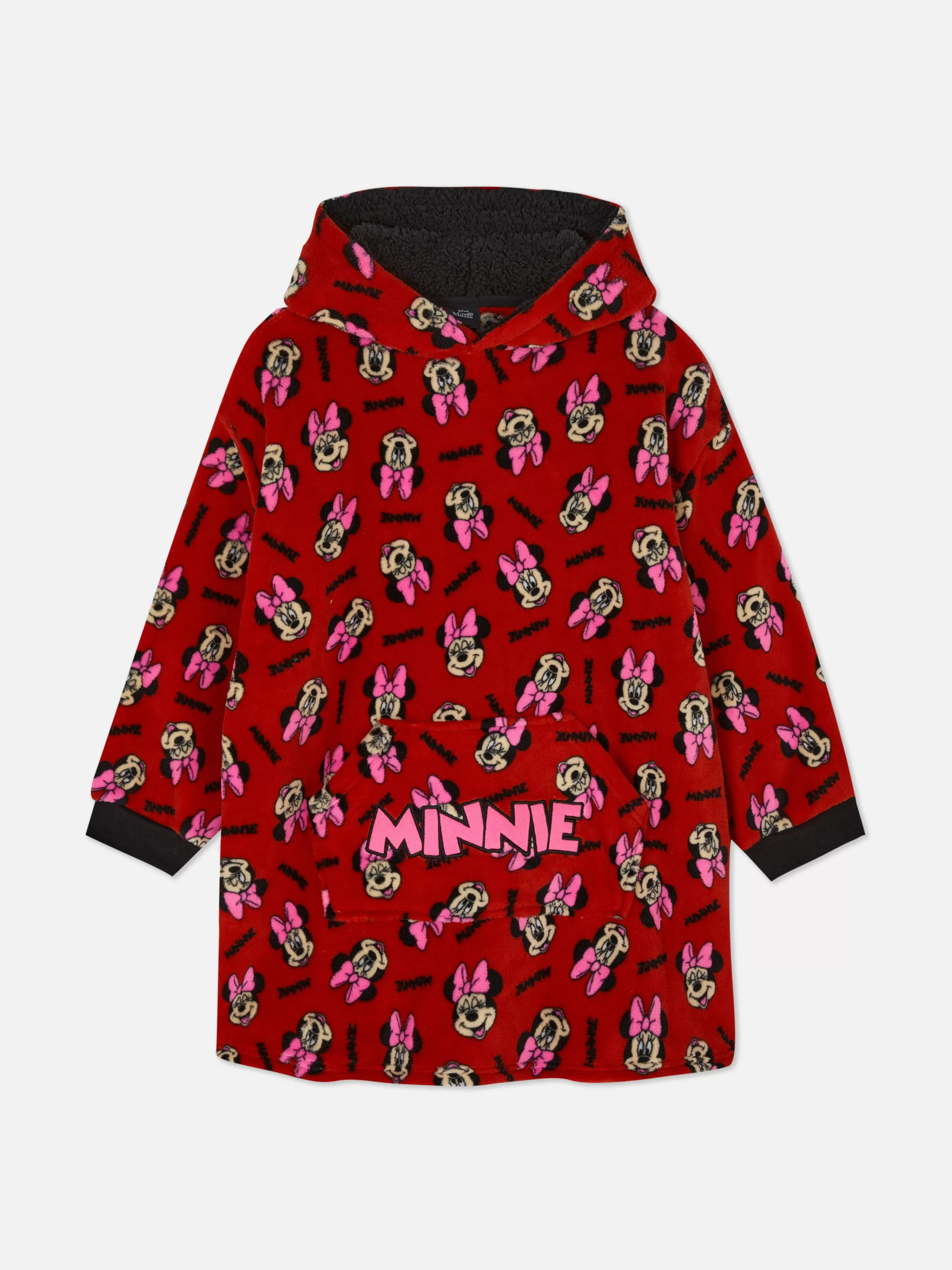 Primark Snuddies Und Einteiler | „Disney Minnie Maus“ Fleece-Snuddie Für Kinder Rot