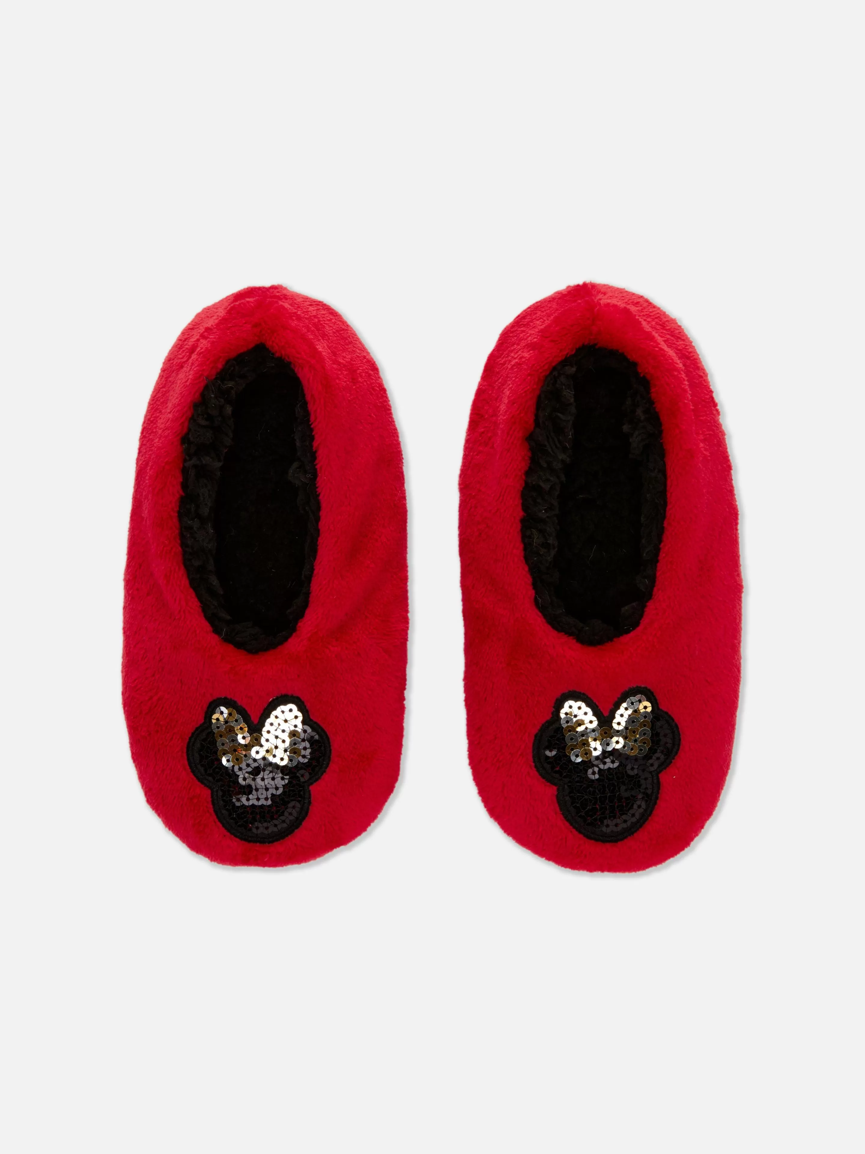 Primark Socken Und Strumpfhosen | „Disney Minnie Maus“ Haussocken Rot