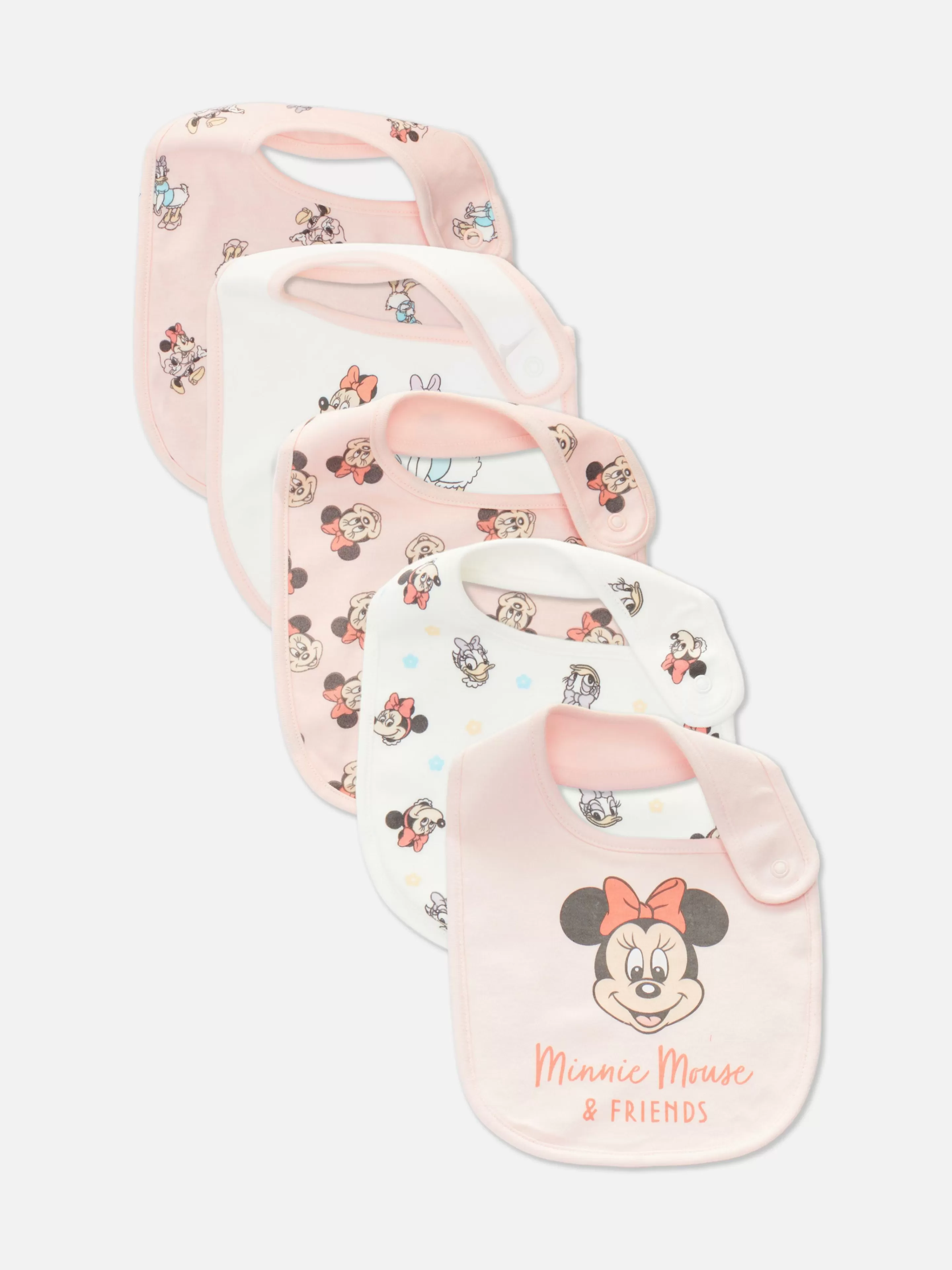 Primark Füttern Und Abstillen | „Disney Minnie Maus“ Lätzchen, 5er-Pack Rosa