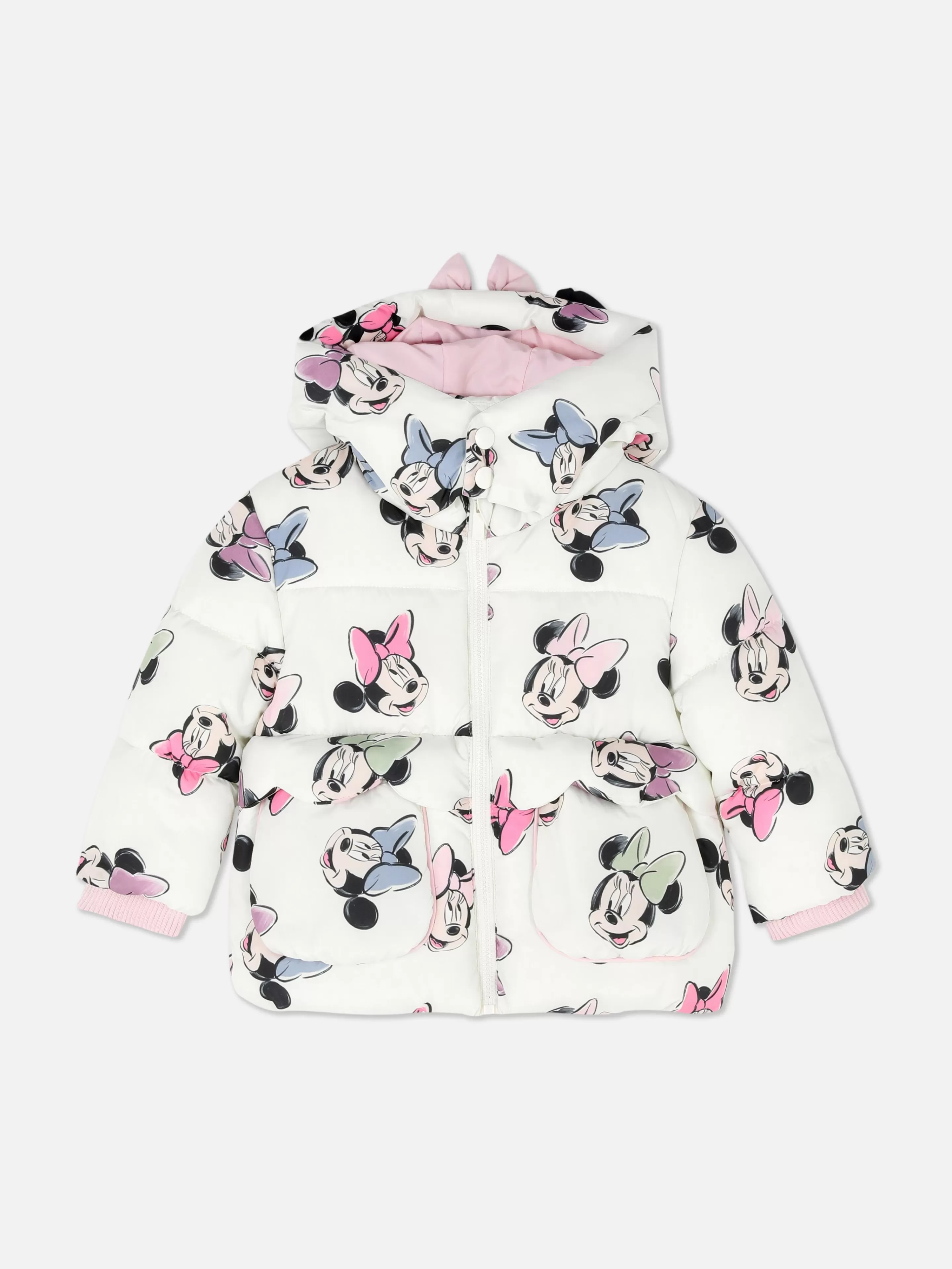 Primark Jacken Und Mäntel | „Disney Minnie Maus“ Pufferjacke Rosa