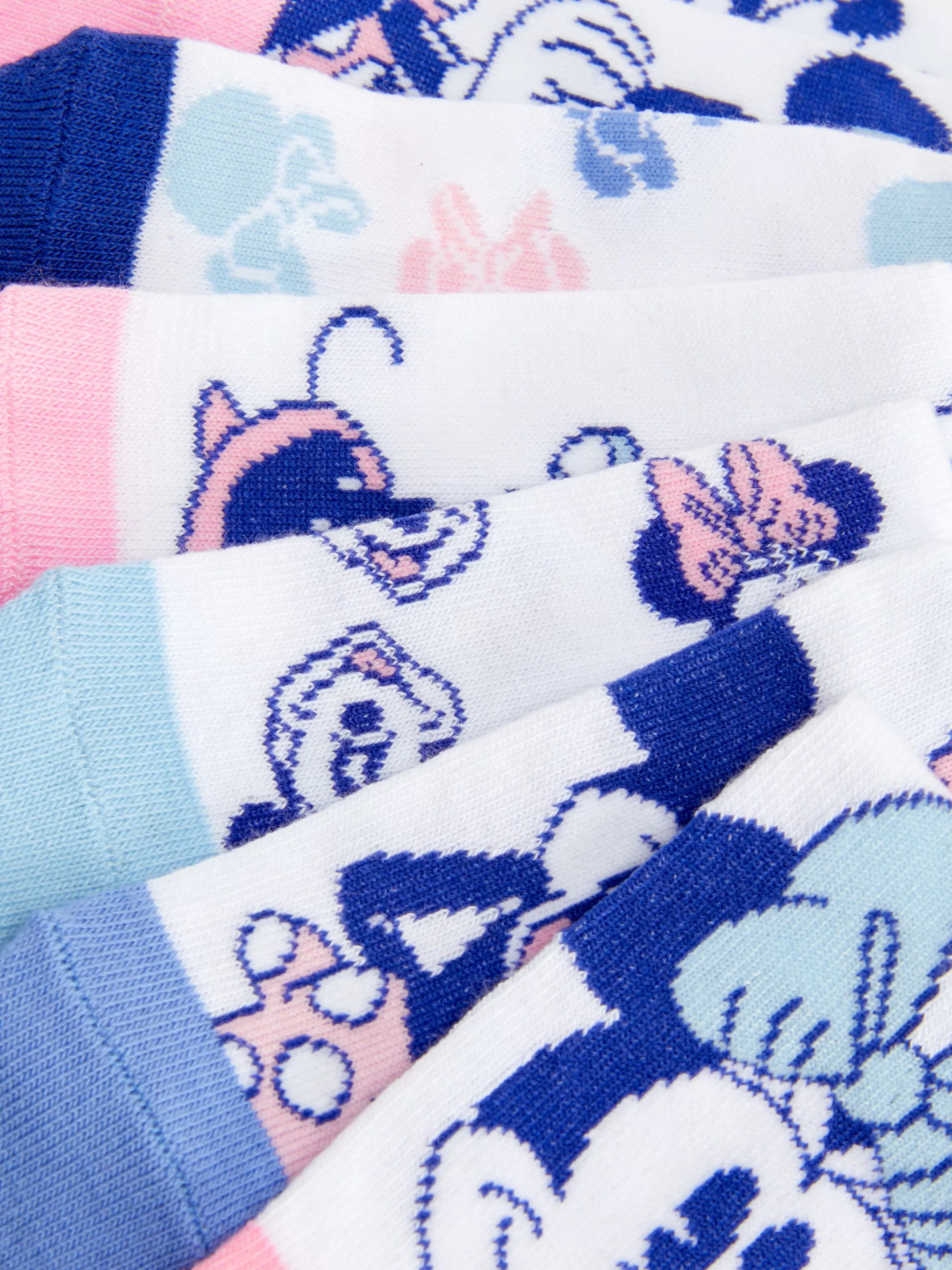 Primark Socken Und Strumpfhosen | „Disney Minnie Maus“ Söckchen, 7er-Pack Multi