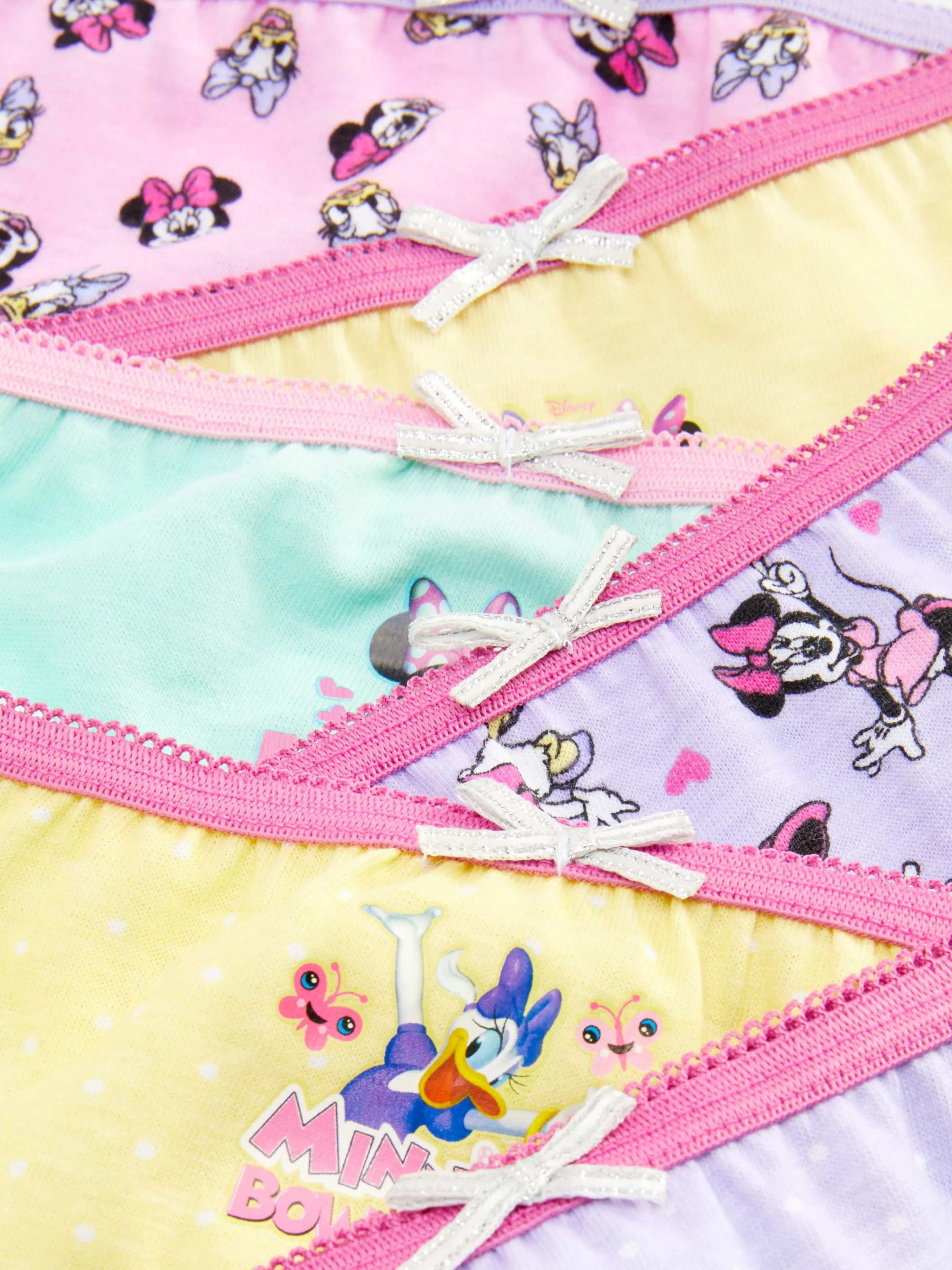 Primark Unterwäsche | „Disney Minnie Maus“ Slips, 6er-Pack Multi