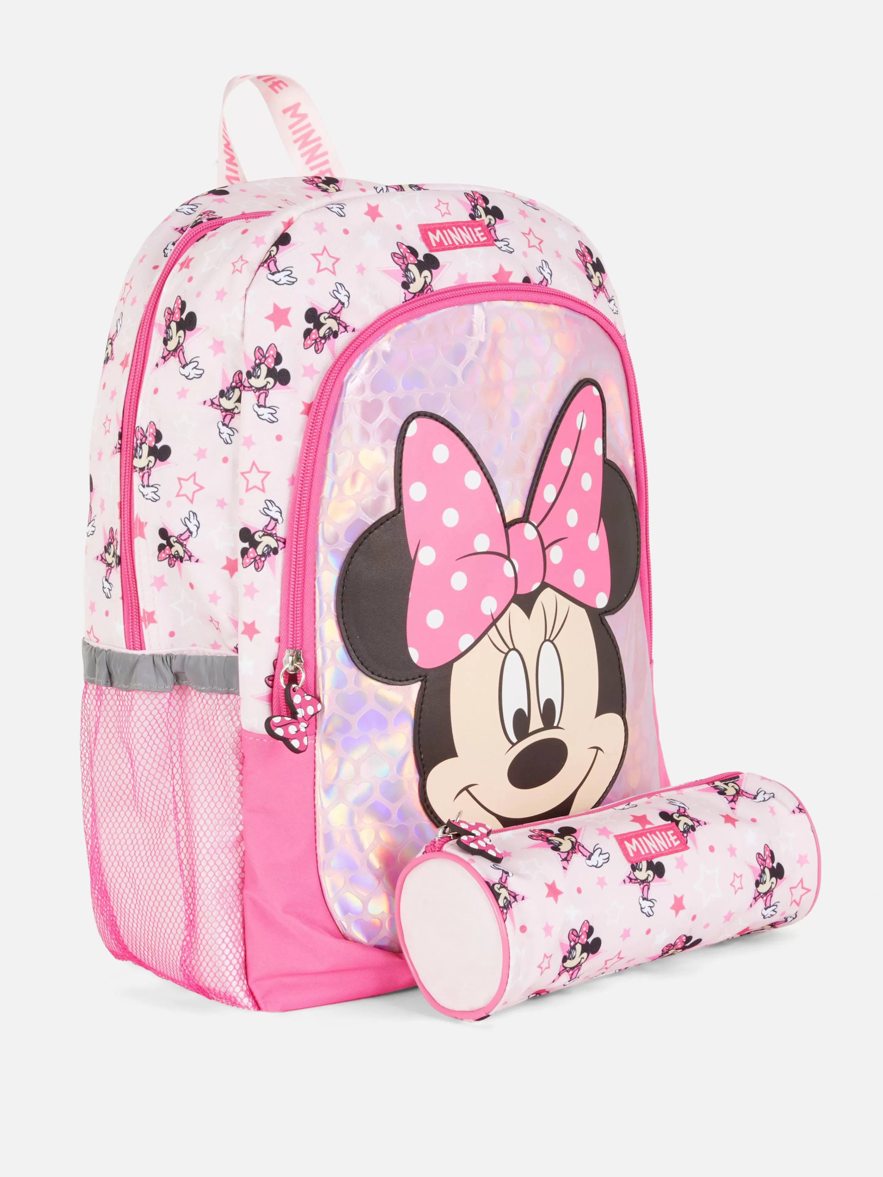 Primark Taschen | „Disney“ Rucksack Und Federmäppchen Im Set Rosa