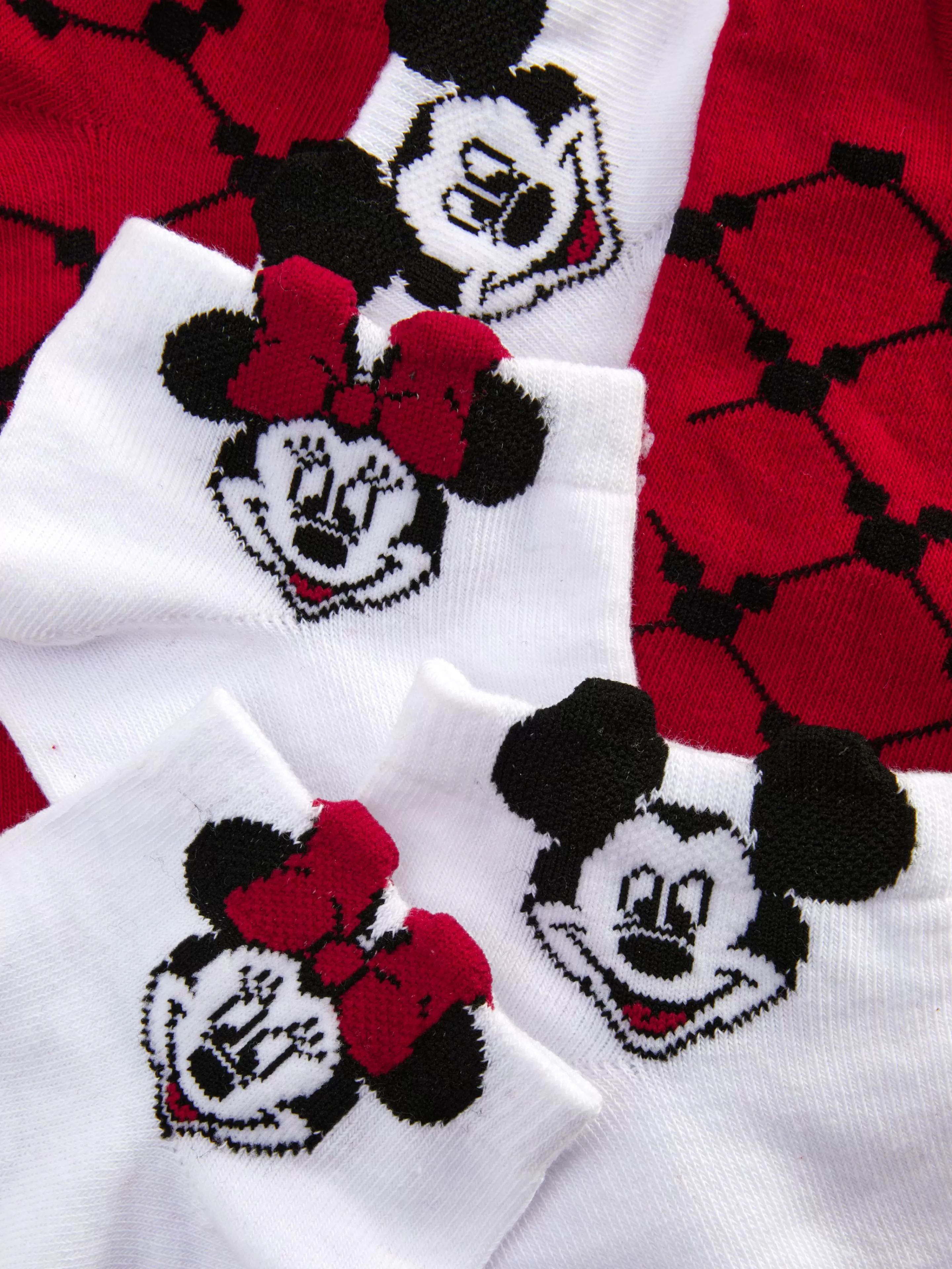 Primark Socken | „Disney“ Sneakersocken, 3er-Pack Weiß