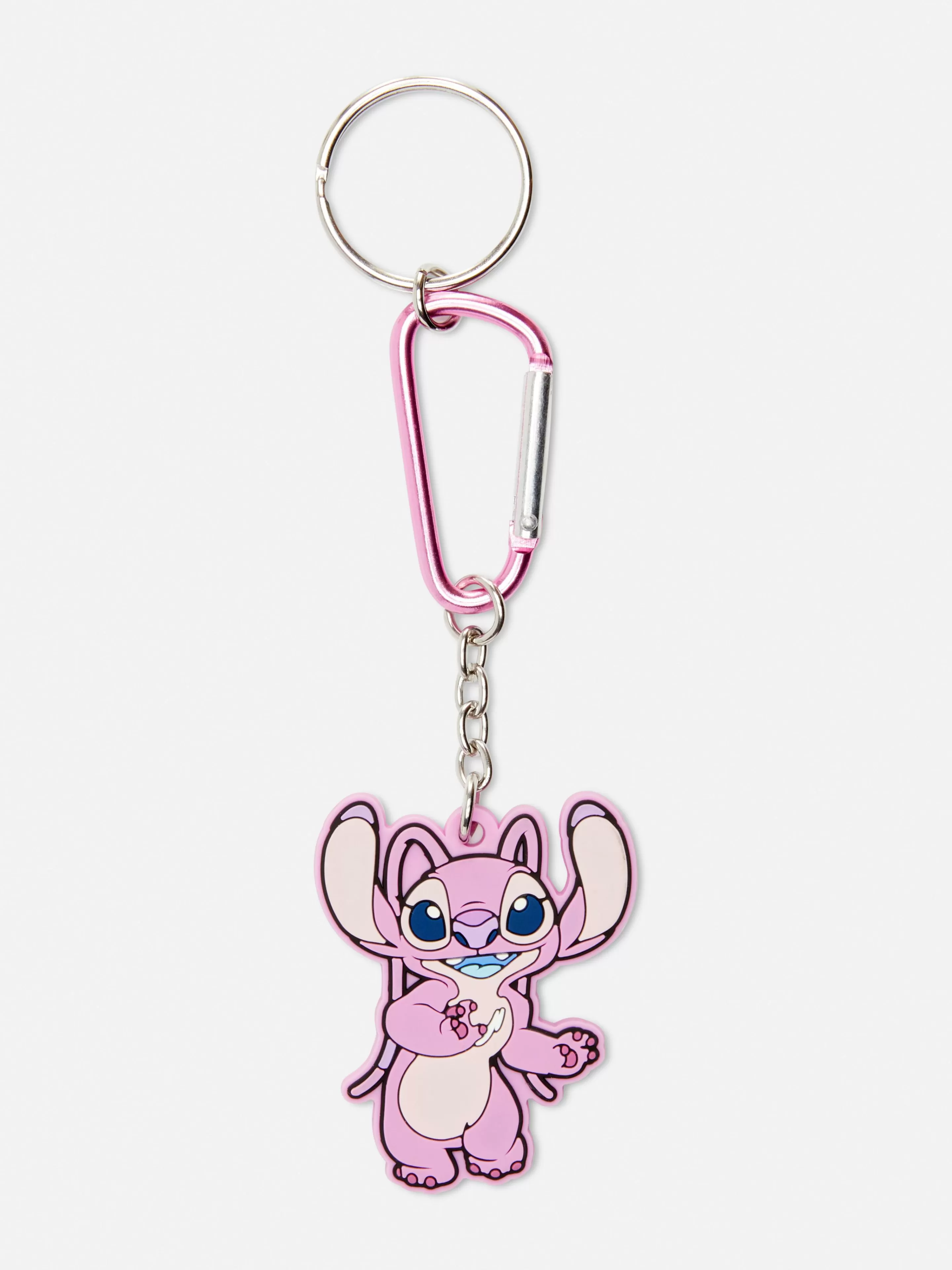 Primark Reiseaccessoires | „Disney Stitch Angel“ Schlüsselanhänger Rosa