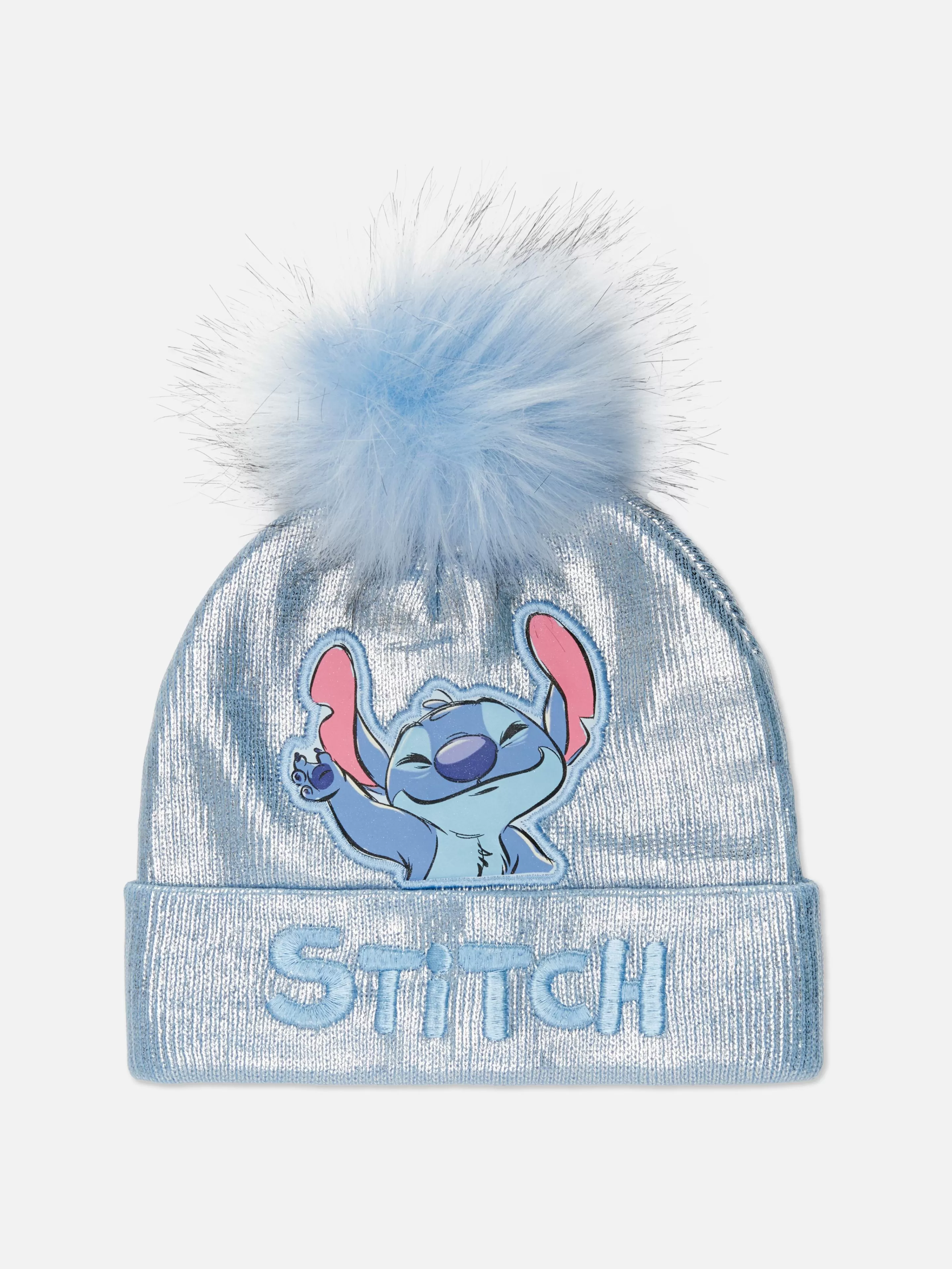 Primark Mützen, Handschuhe Und Schals | „Disney Stitch“ Beanie Mit Pompon Silber