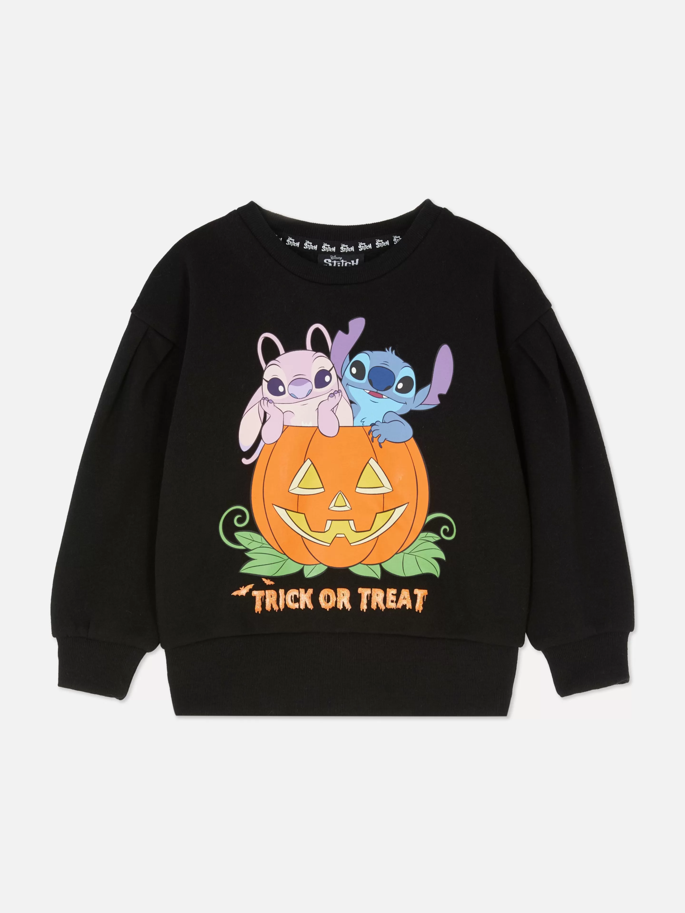 Primark Halloween-Kostüme Für Kinder | Halloween Alle | „Disney Stitch“ Halloween-Sweatshirt Schwarz