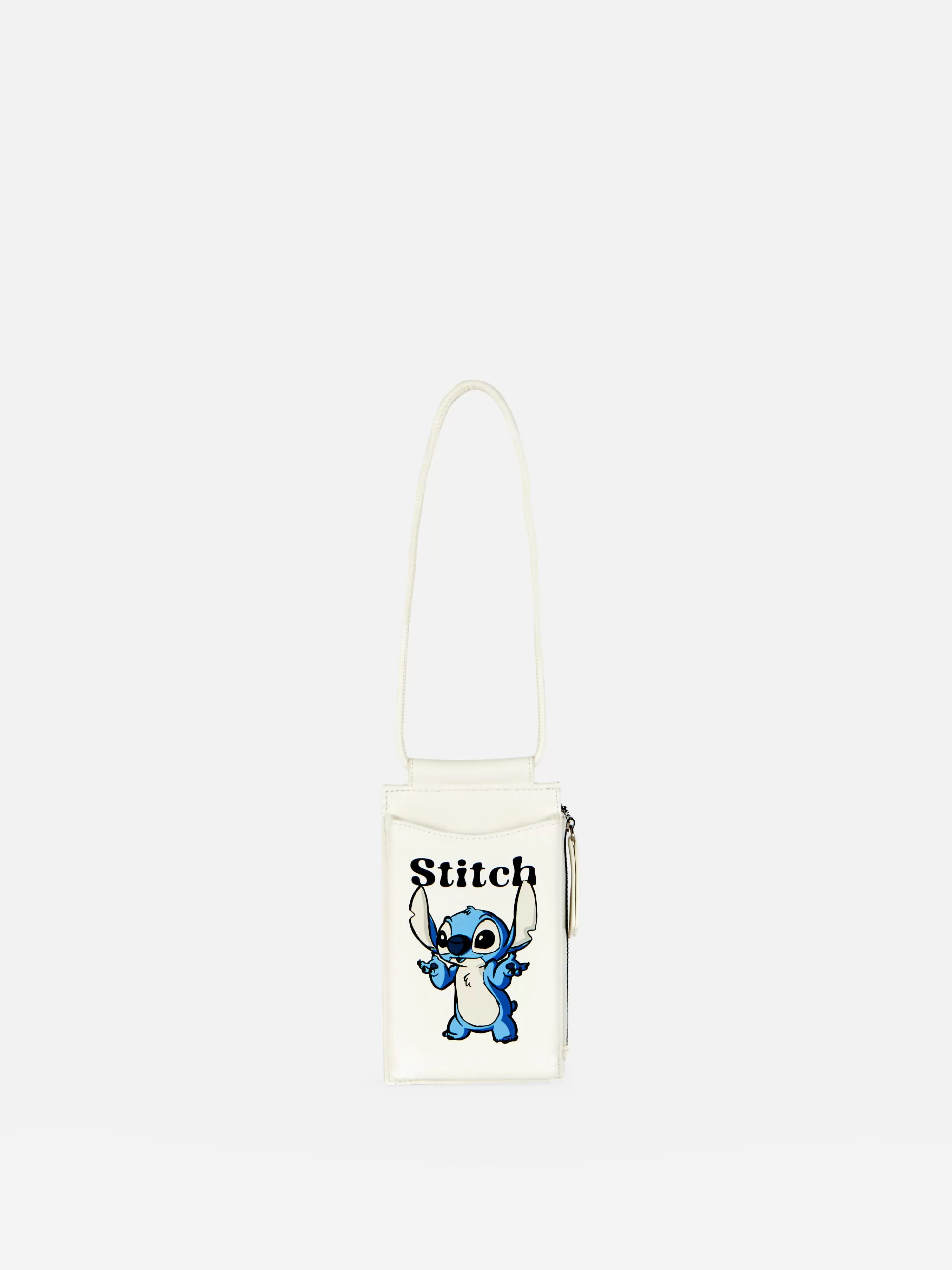 Primark Taschen Und Portemonnaies | „Disney Stitch“ Handytasche Mit Print Weiß