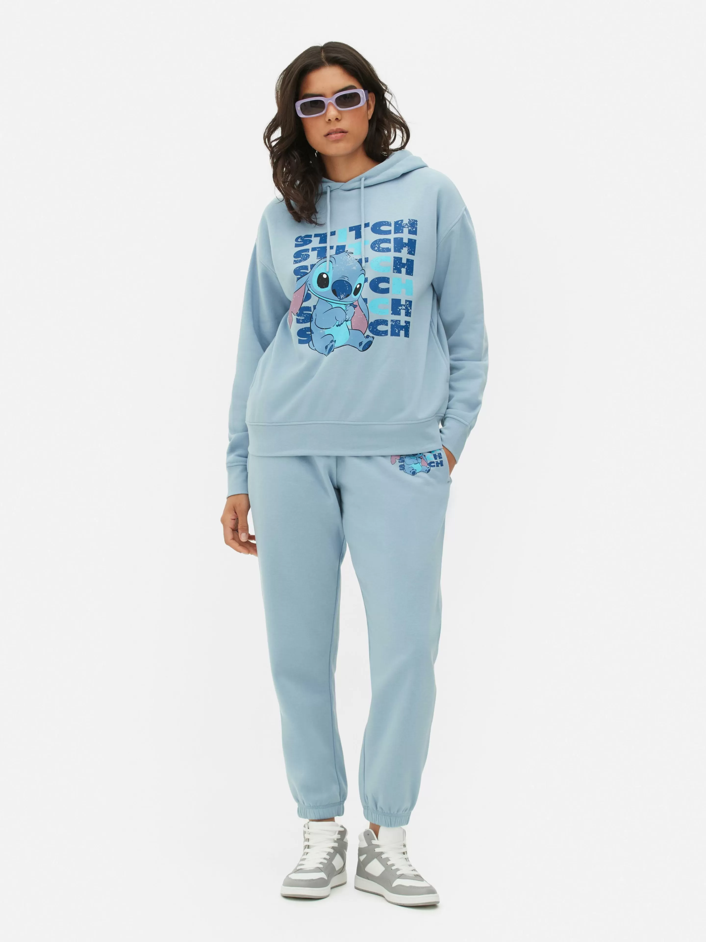 Primark Hoodies Und Sweatshirts | „Disney Stitch“ Hoodie Zum Kombinieren Blau