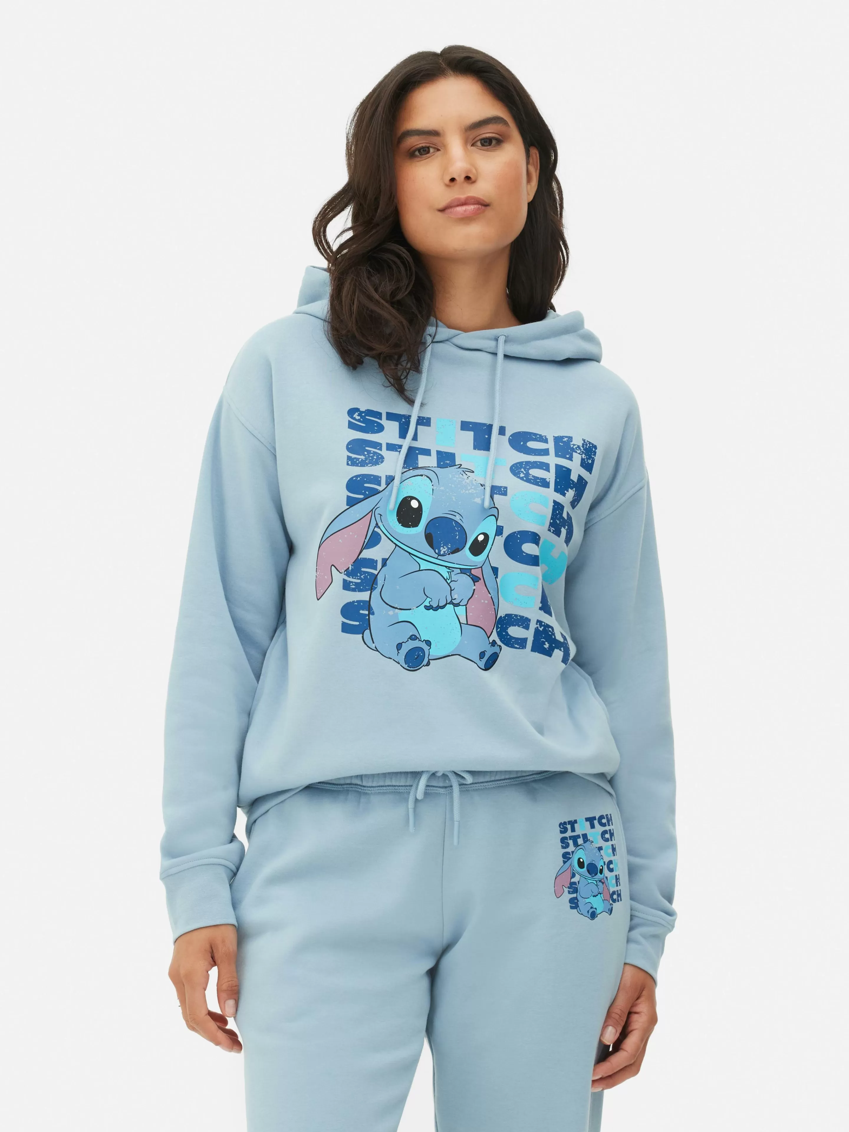 Primark Hoodies Und Sweatshirts | „Disney Stitch“ Hoodie Zum Kombinieren Blau