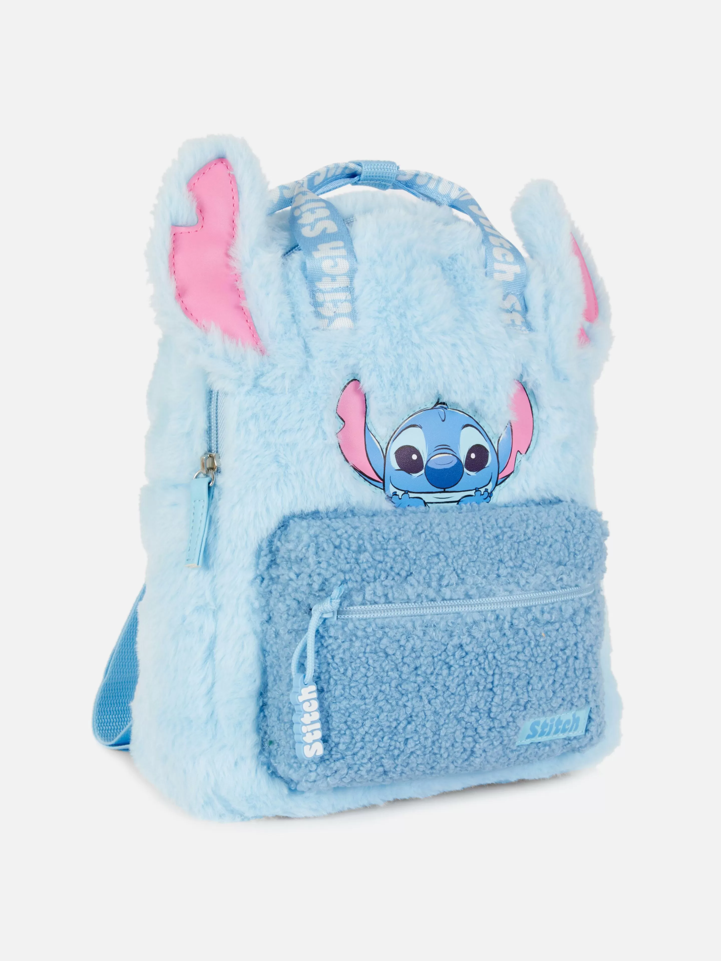 Primark Taschen | „Disney Stitch“ Kunstpelz-Rucksack Blau