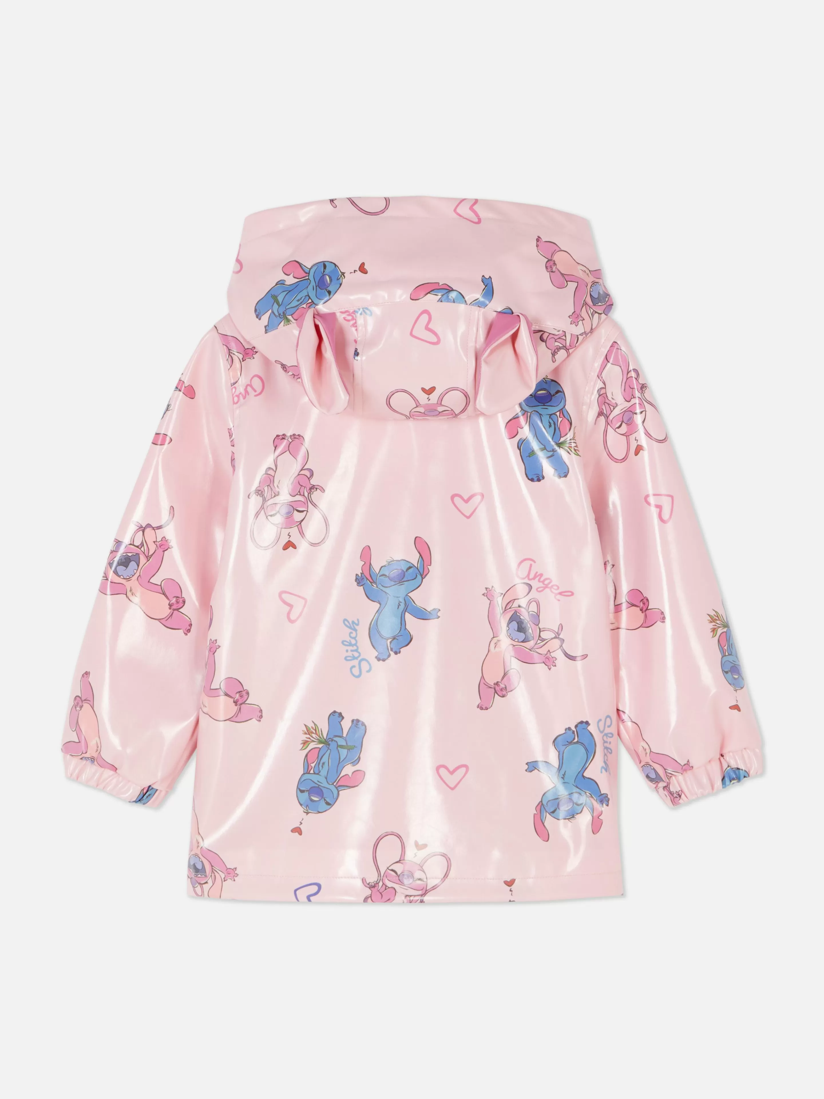 Primark Jacken Und Mäntel | „Disney Stitch“ Regenjacke Rosa